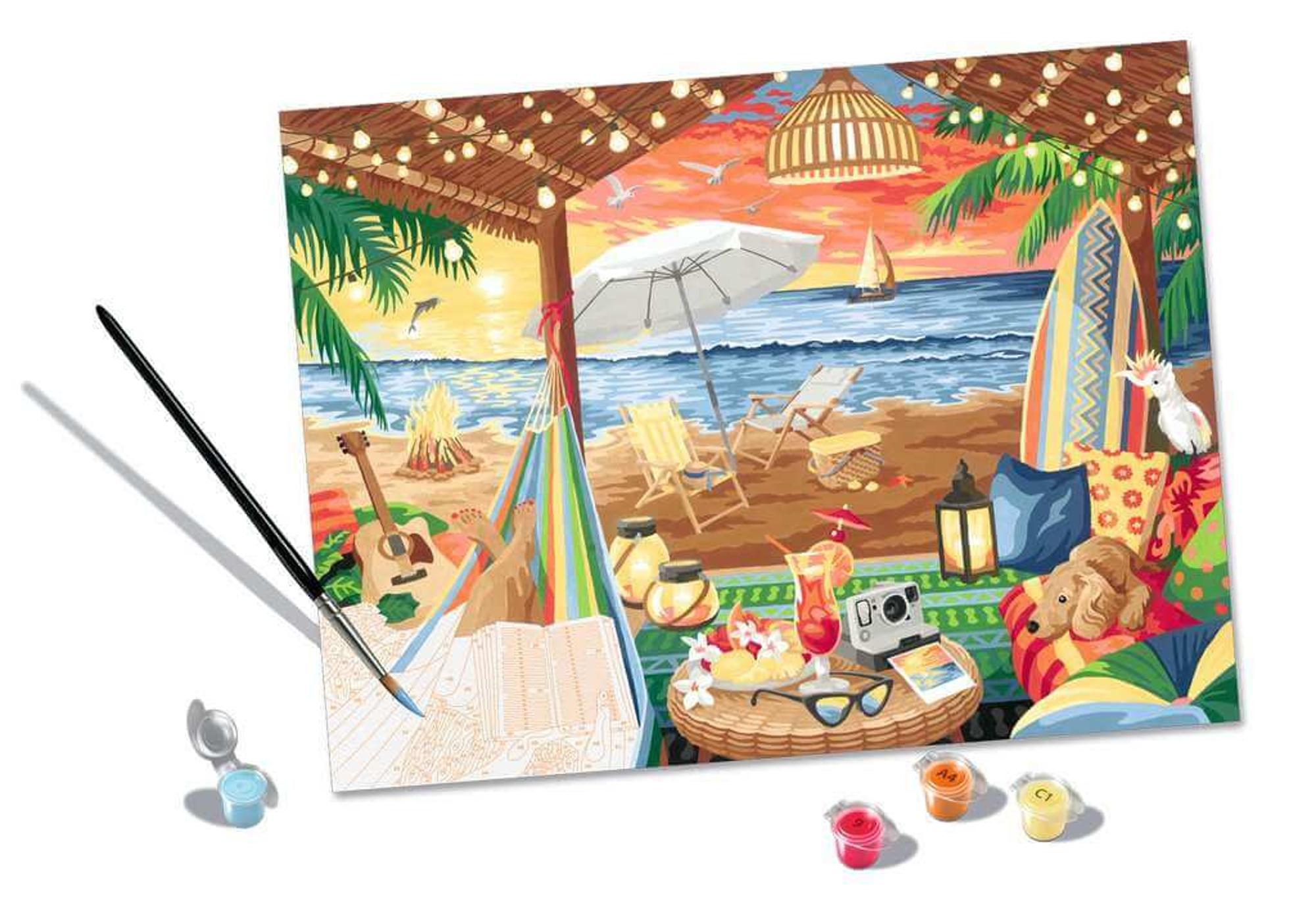 Ravensburger CreArt Cozy Cabana Paint-by-Number (12x16)
