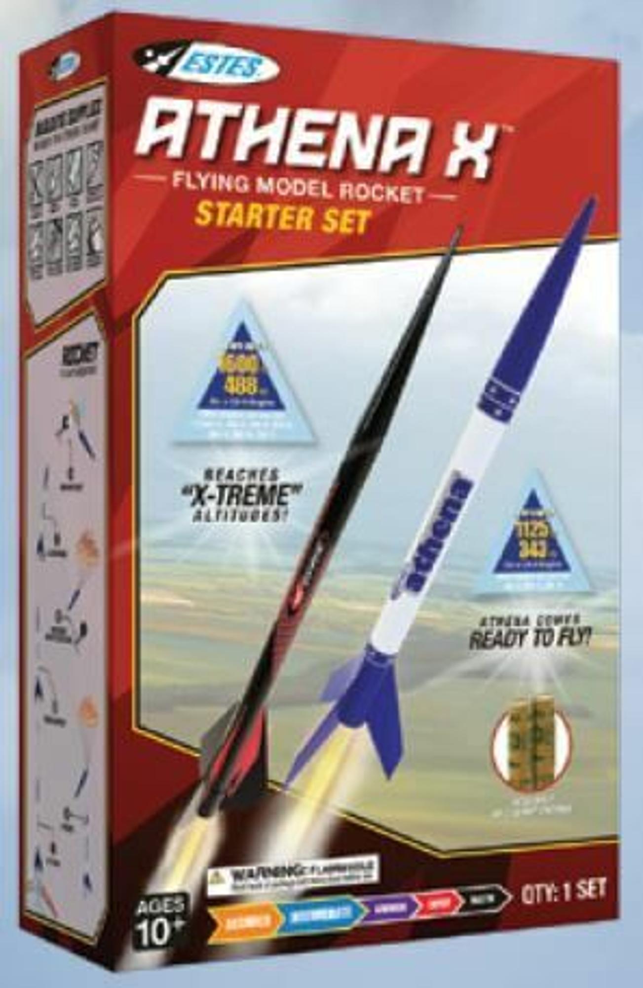 Athena X Model Rocket Starter Set