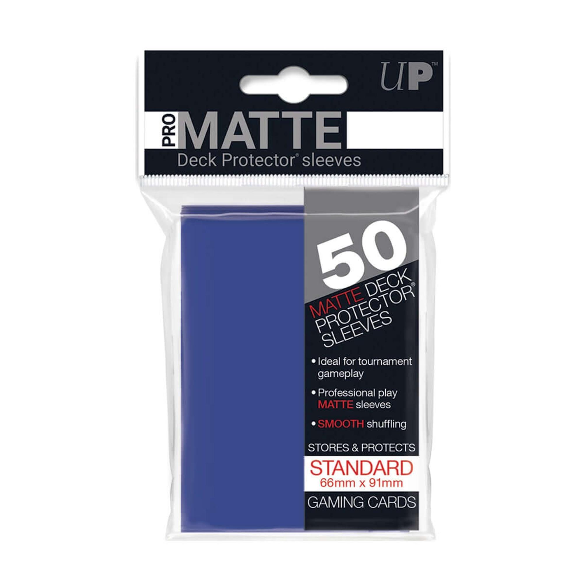 Ultra Pro PRO-Matte Standard Deck Protector Sleeves (Blue)(50 ct)