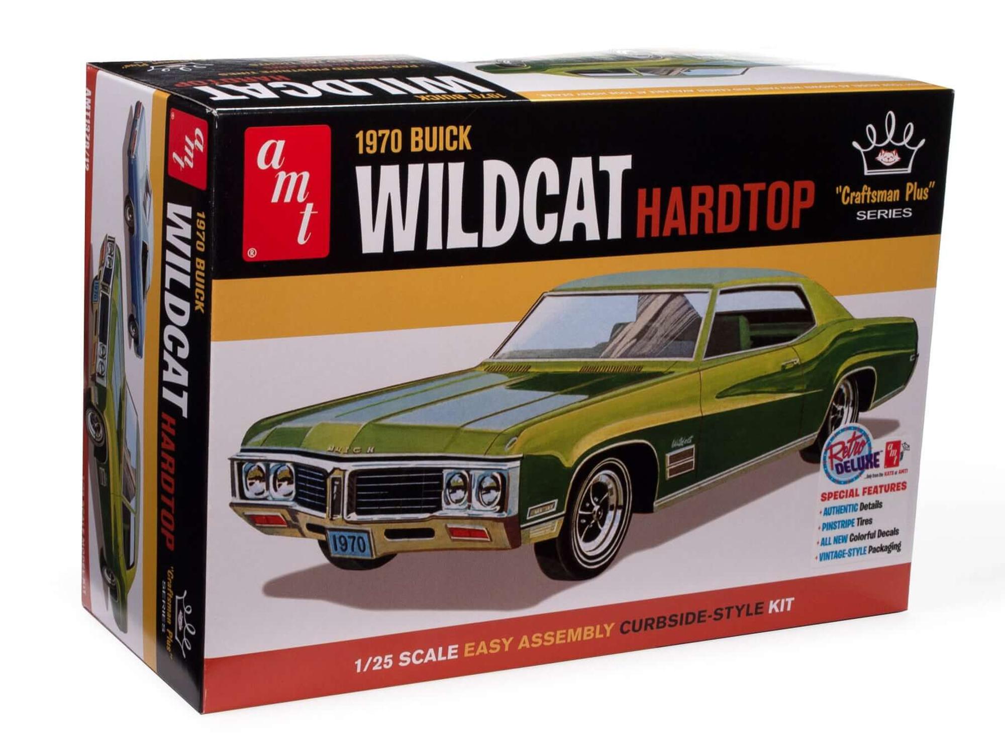 AMT 1/25 1970 Buick Wildcat Hardtop Model Kit