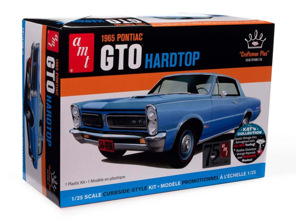 AMT 1/25 1965 Pontiac GTO Hardtop Craftsman Plus Model Kit