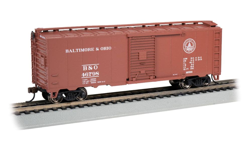 HO 40ft Steam Era Boxcar - Baltimore & Ohio