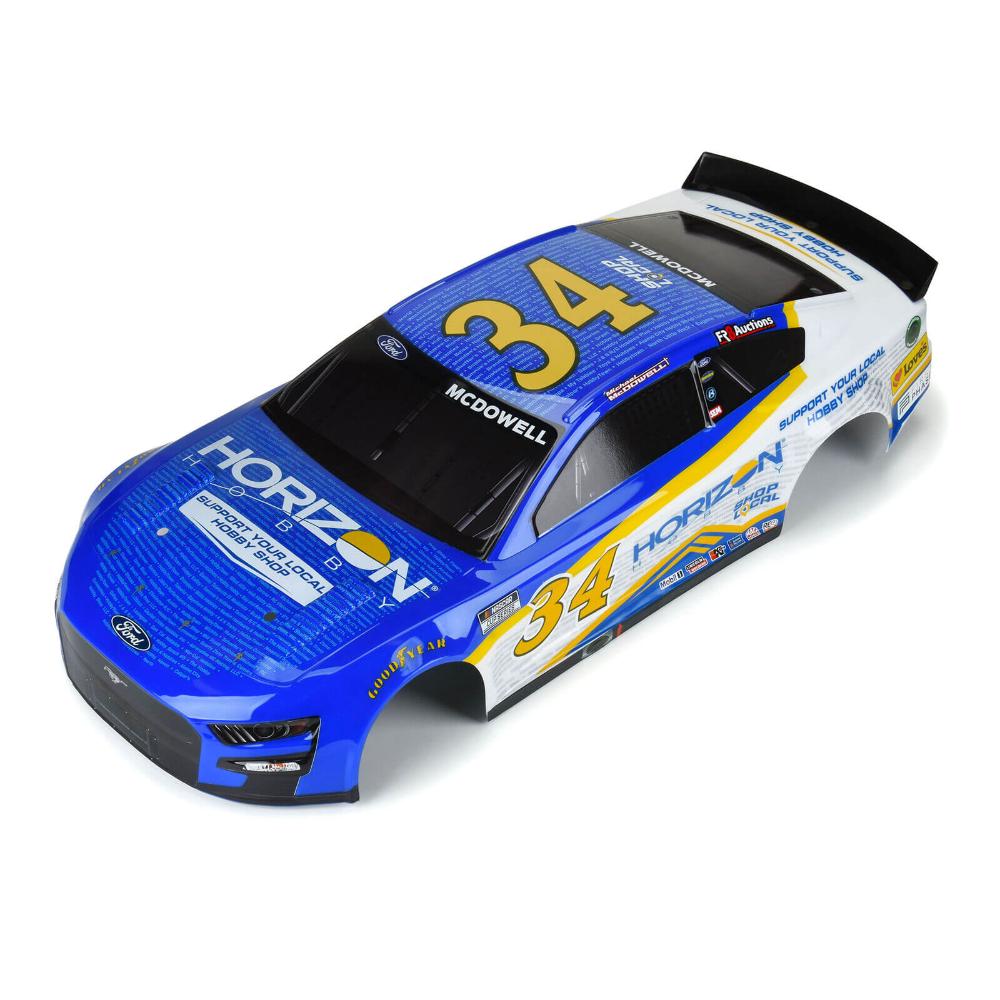 ARRMA Limited Edition No.34 Ford Mustang NASCAR Cup Series Body (Infraction 6S)