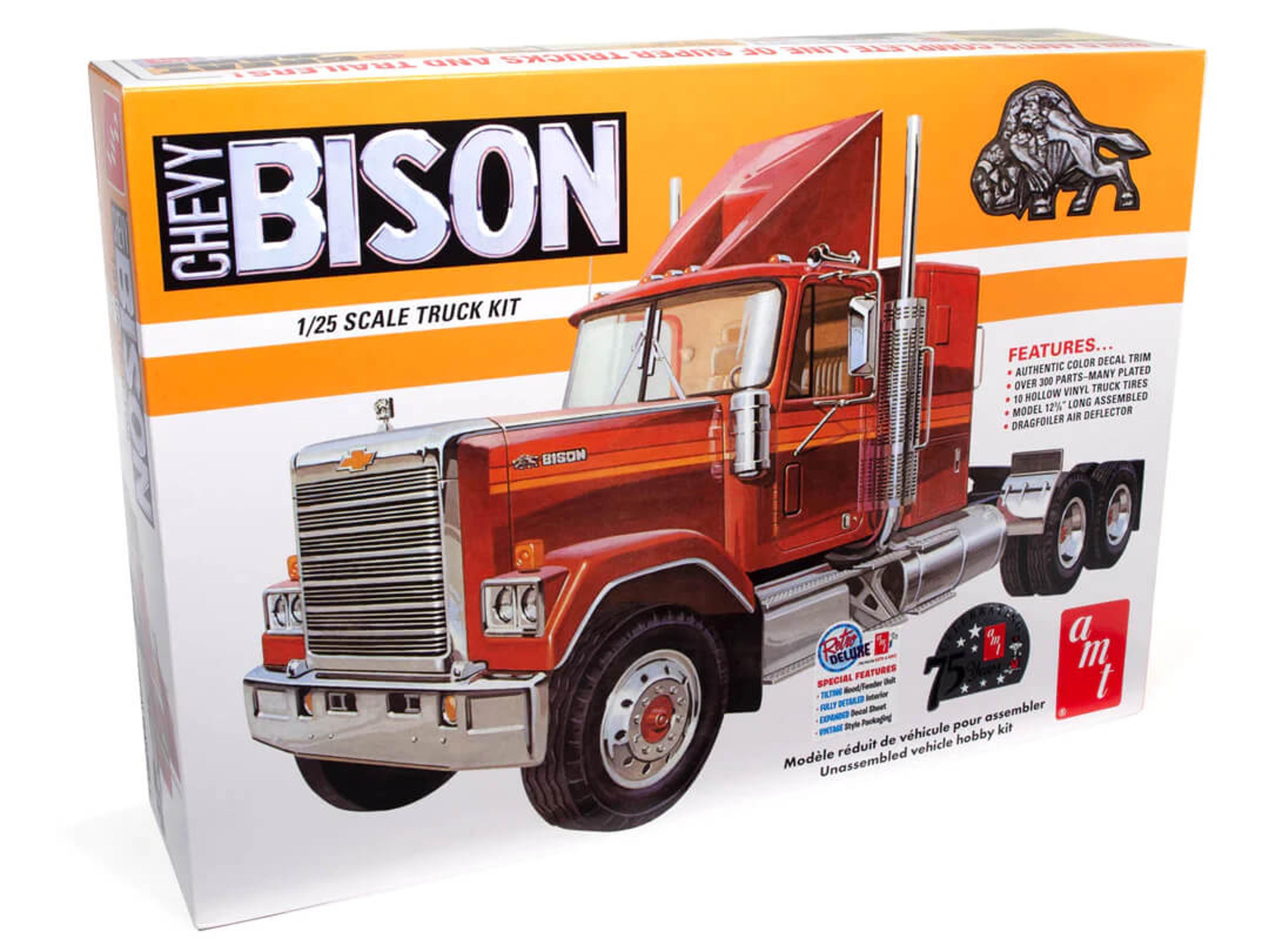 1/25 Chevrolet Bison Conventional Tractor Model Kit