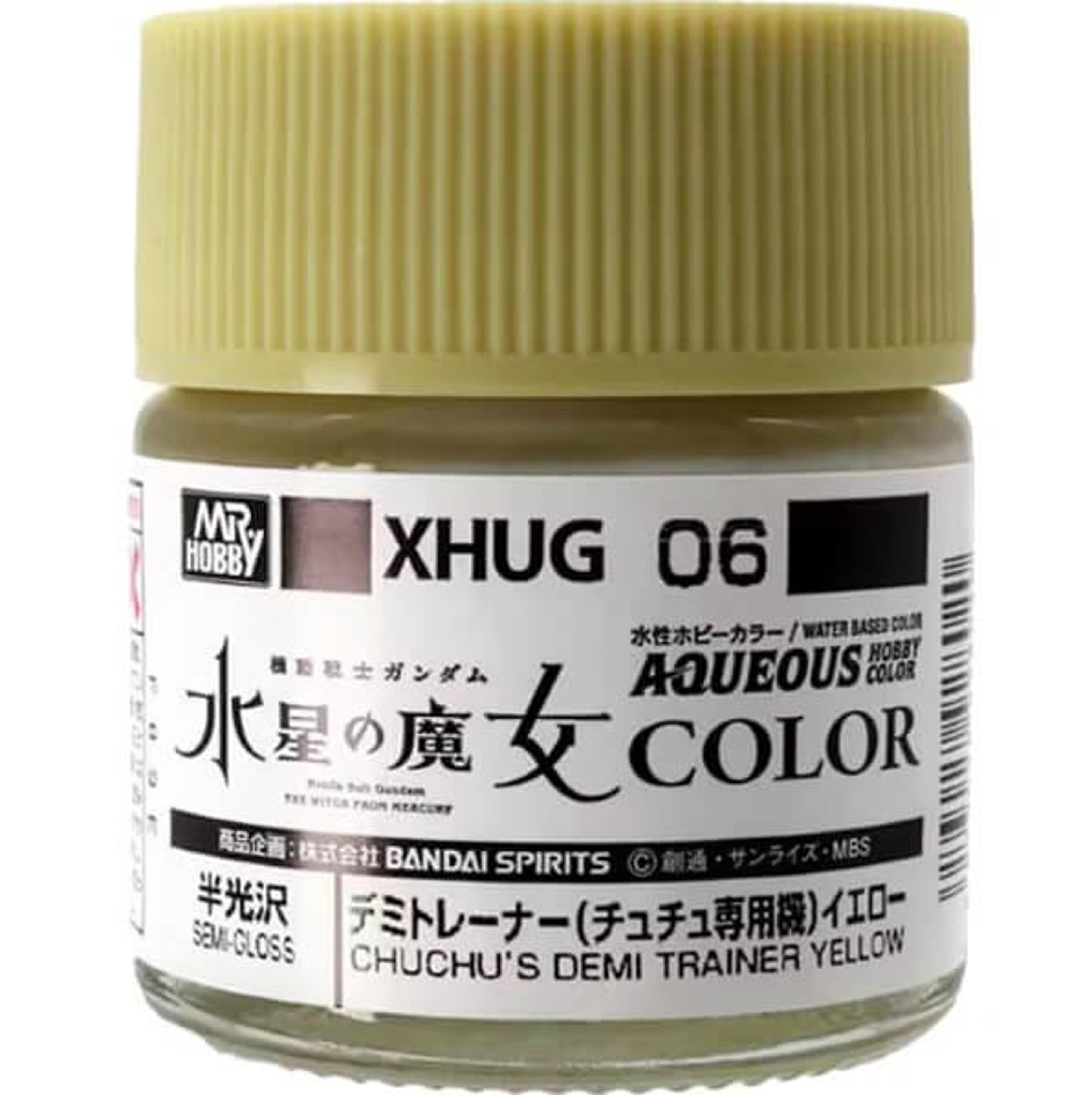 Aqueous Gundam Color XHUG06 Chu Chus Demi Trainer Yellow
