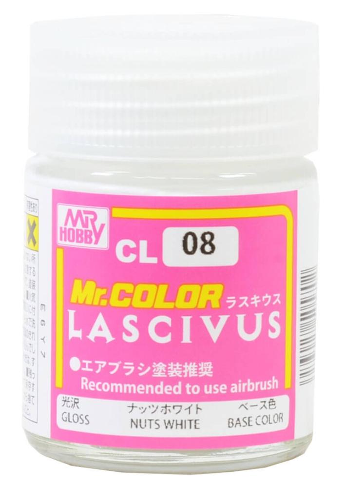 Mr.COLOR Lascivus CL08 Nuts White Base Color (Gloss)