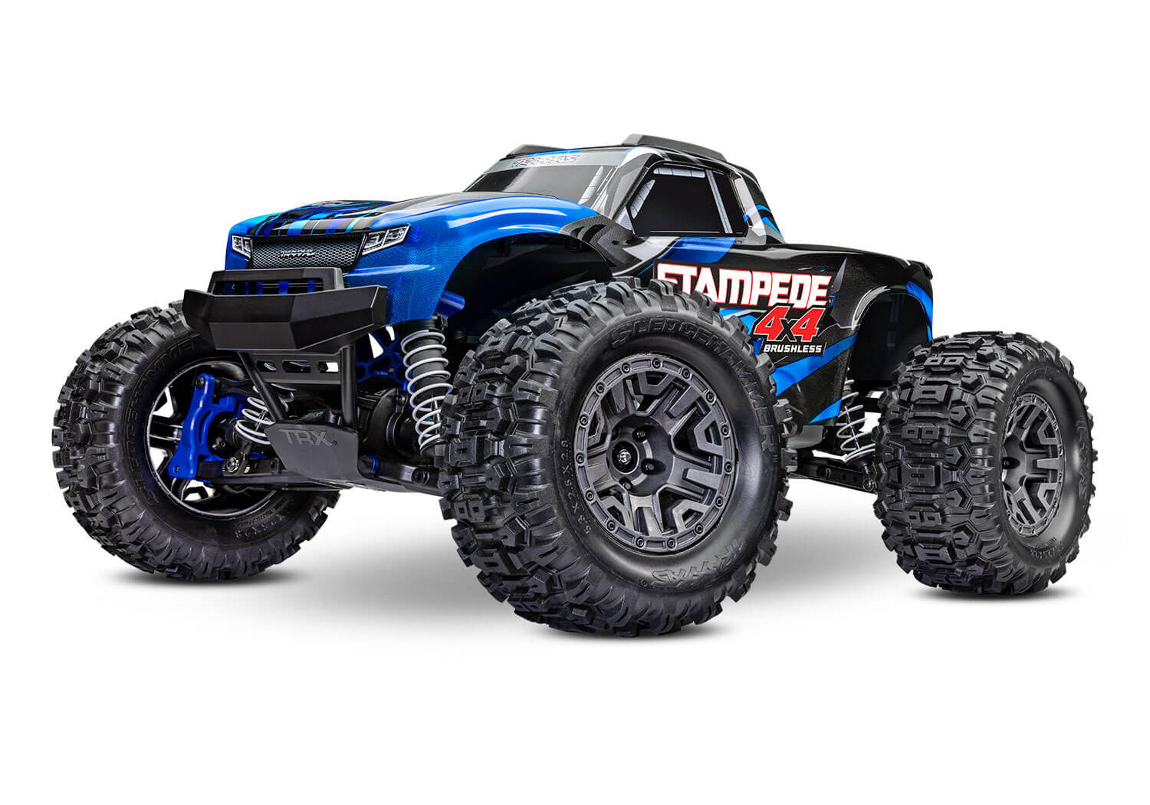 Stamepde 4X4 B:-2s 4WD Brushless Monster Truck (Blue)