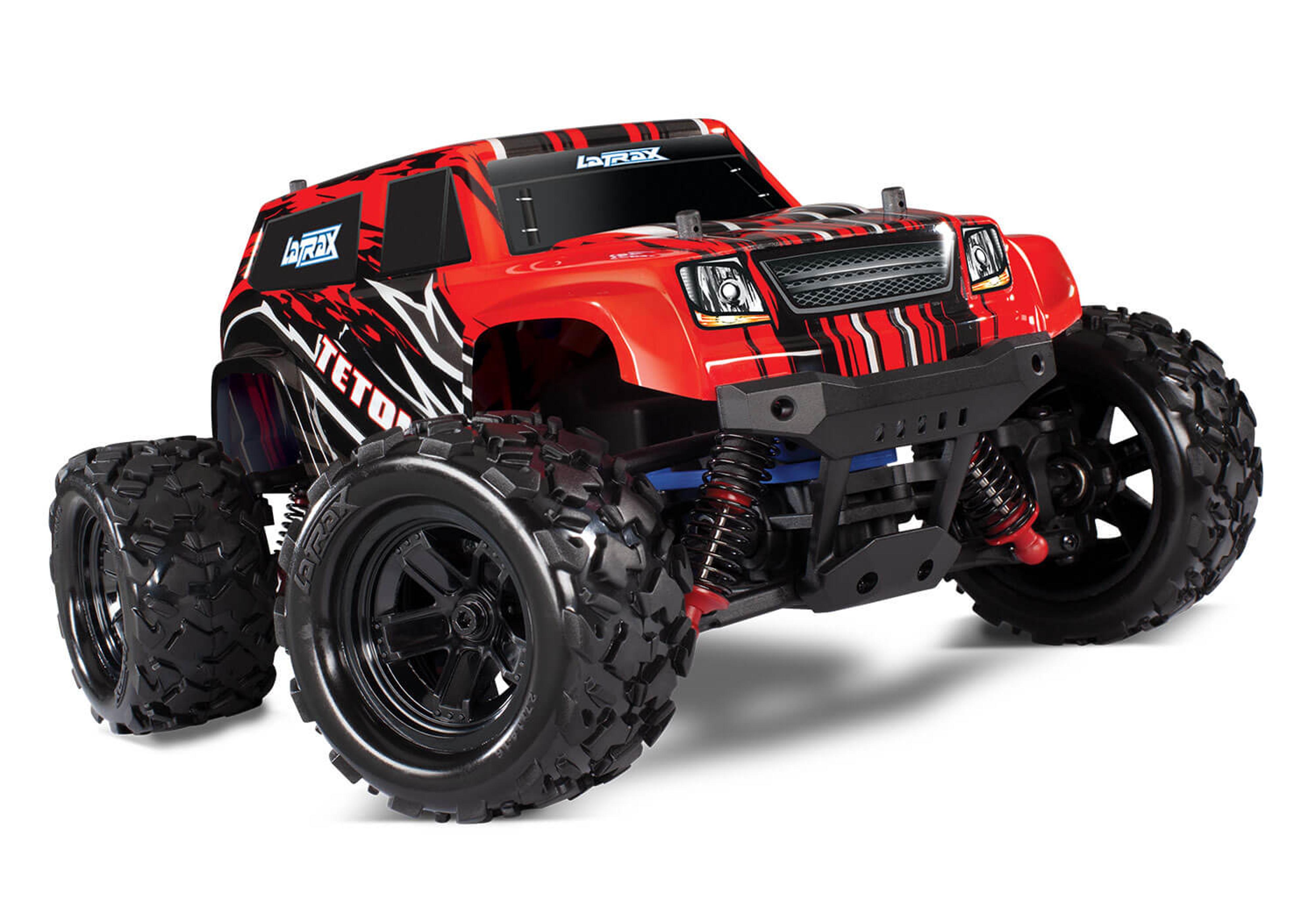 LaTrax Teton 4WD Electric Monster Truck (Red)