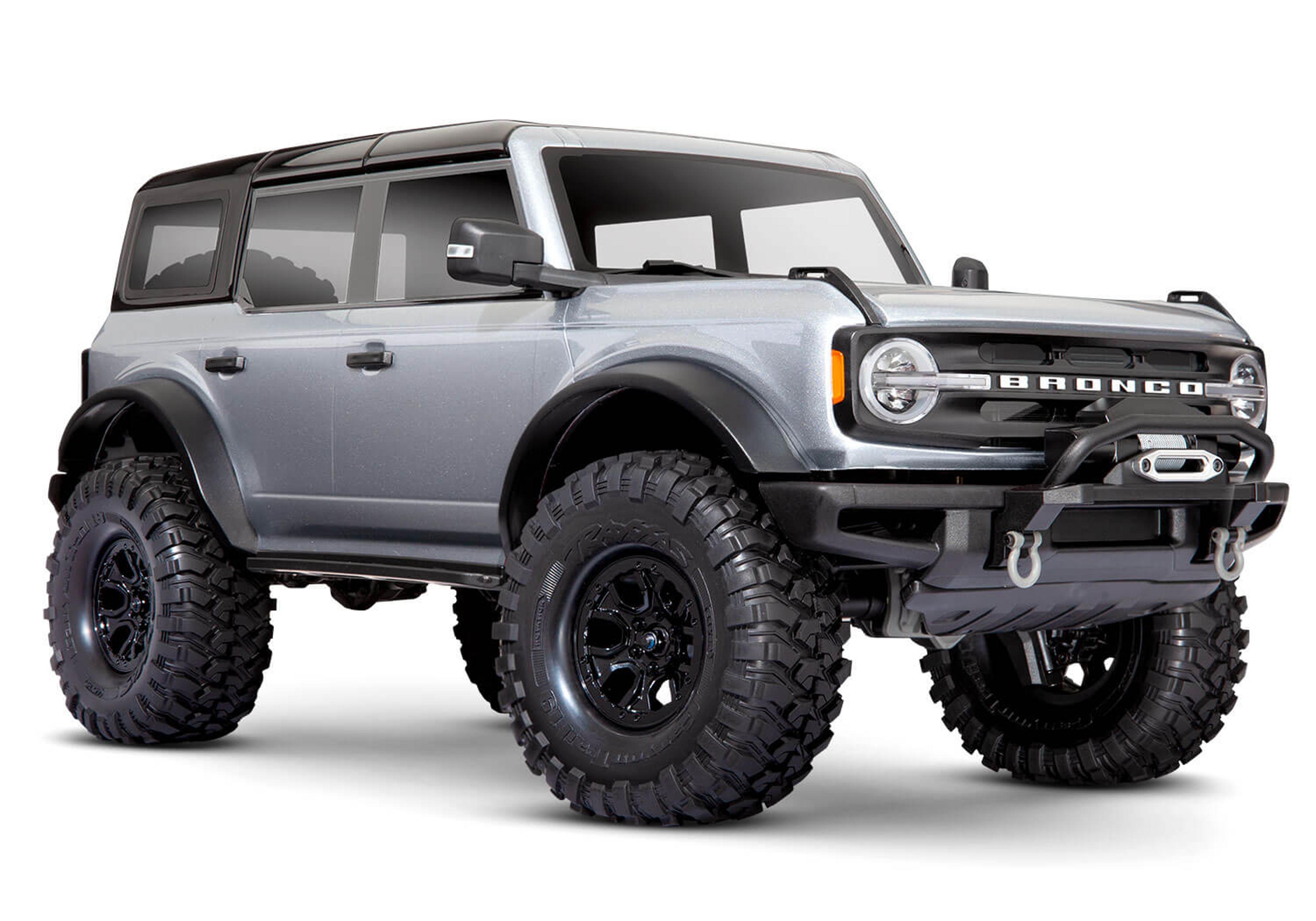 TRX-4 2021 Ford Bronco Scale and Trail 4x4 RTR R/C Crawler (Iconic Silver)