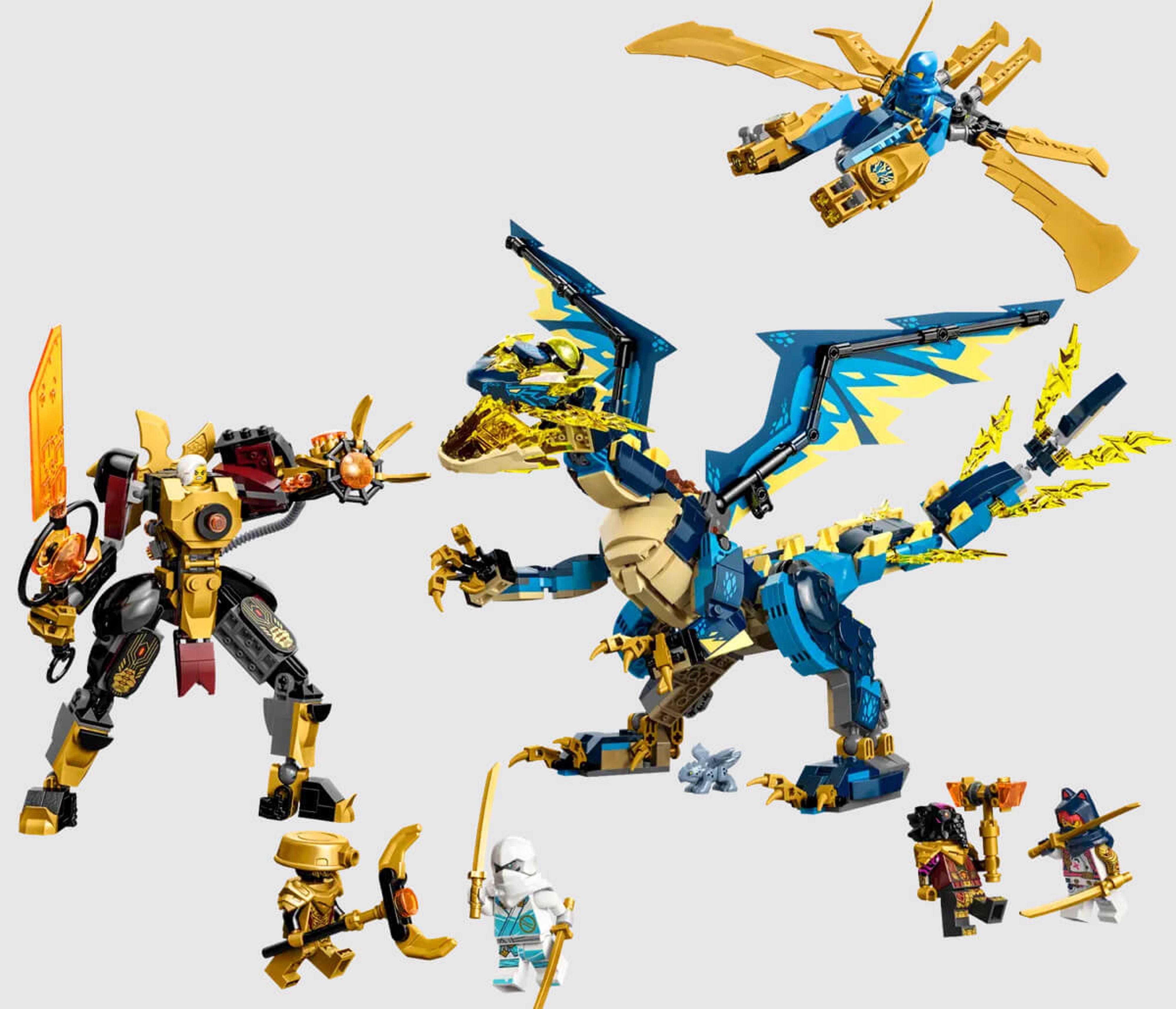 LEGO NINJAGO - Elemental Dragon vs. The Empress Mech