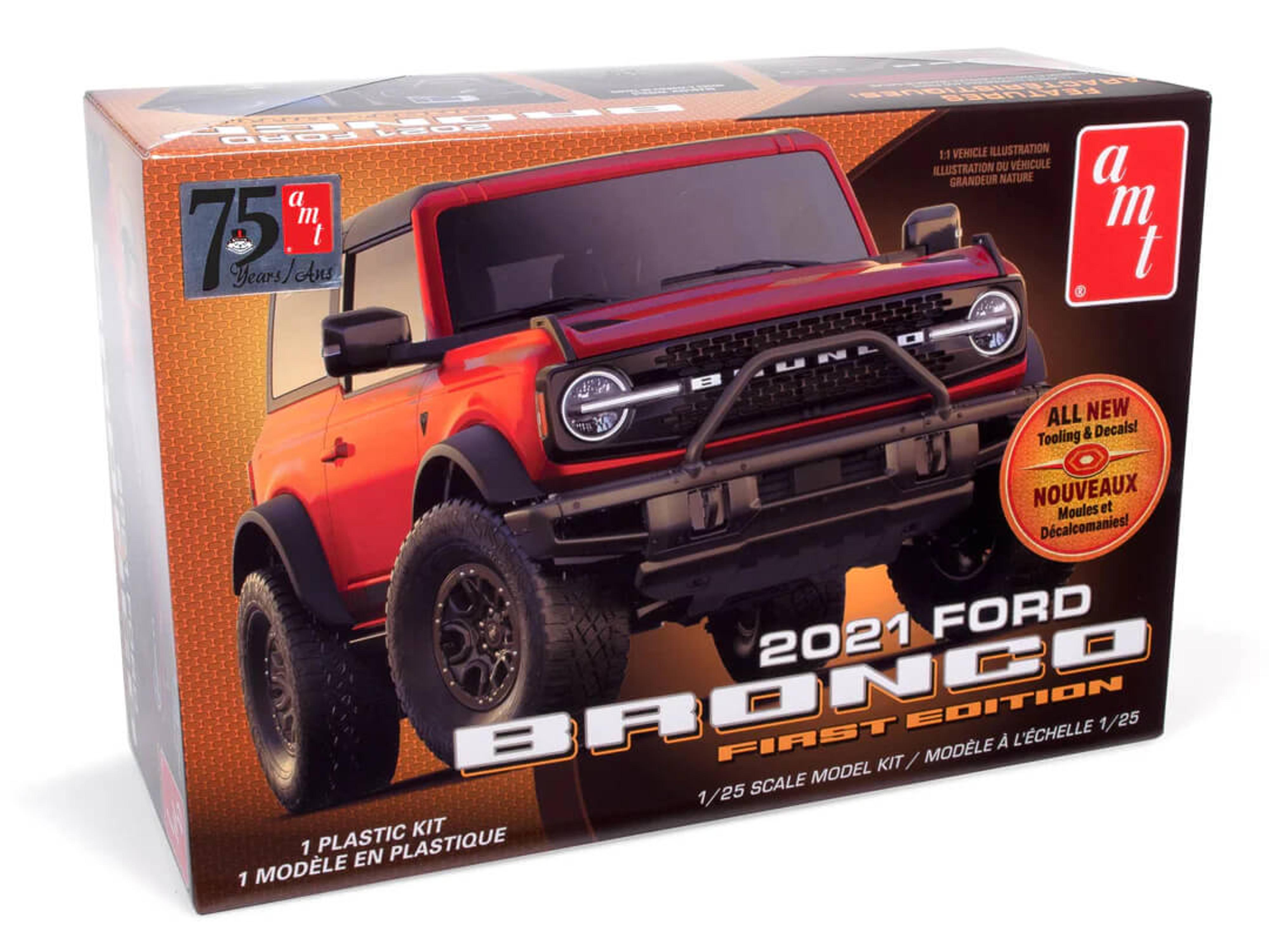 1/25 2021 Ford Bronco 1st Edition Model Kit