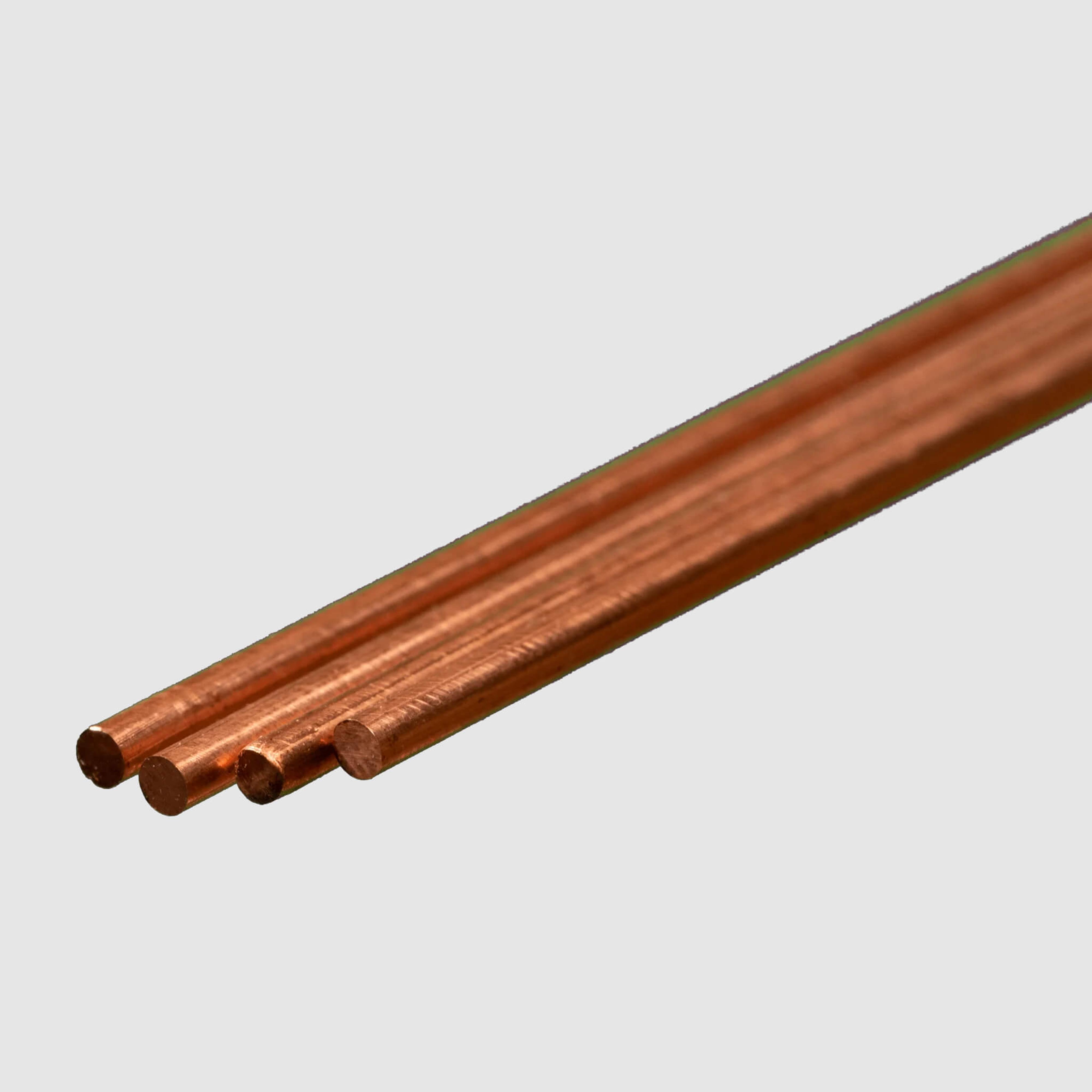 Ronud Copper Rod 3/32in OD x 12in (1 pc)