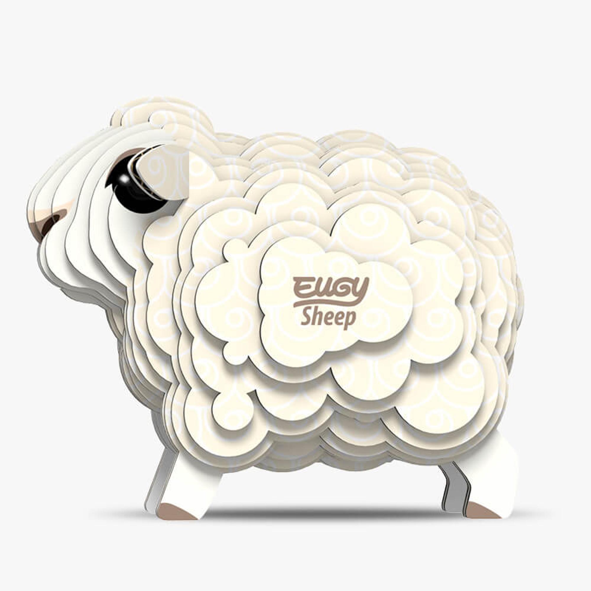 Sheep 3D Cardboard Model Kit