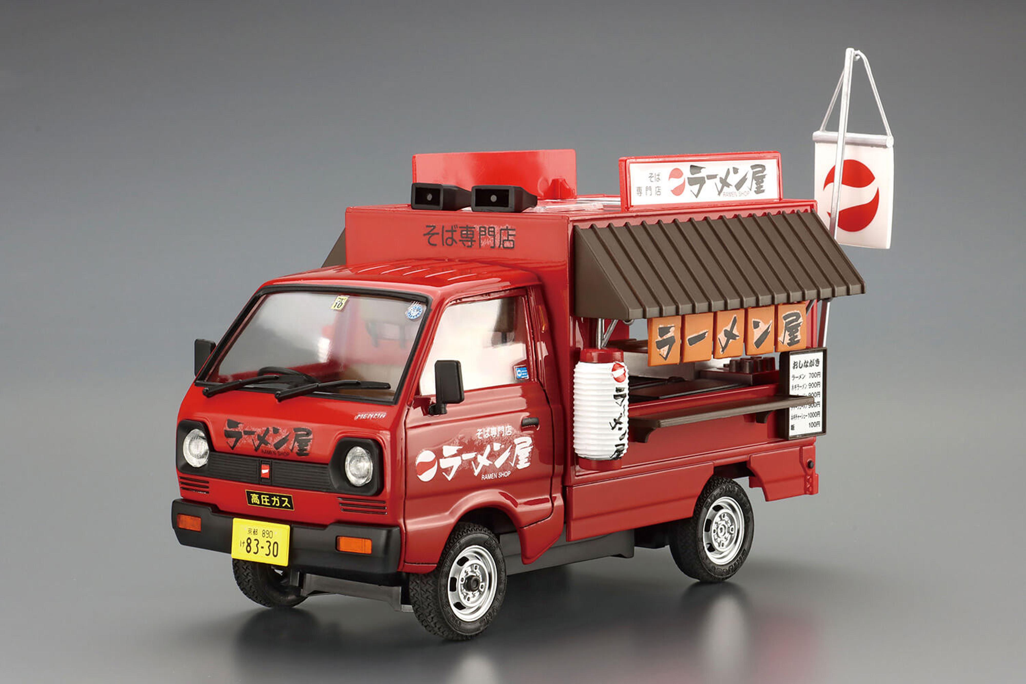 1/24 Catering Machine Series - Ramen Yatai Food Truck Model Kit