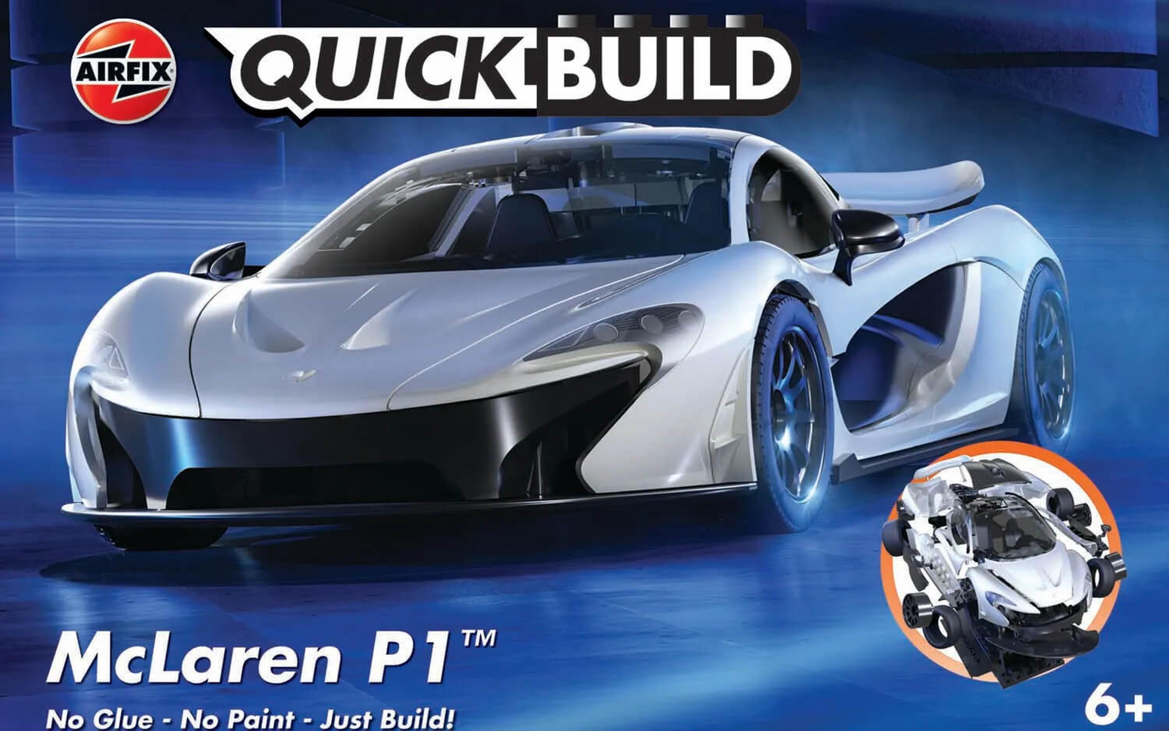 QUICKBUILD McLaren P1 Model Kit (White)