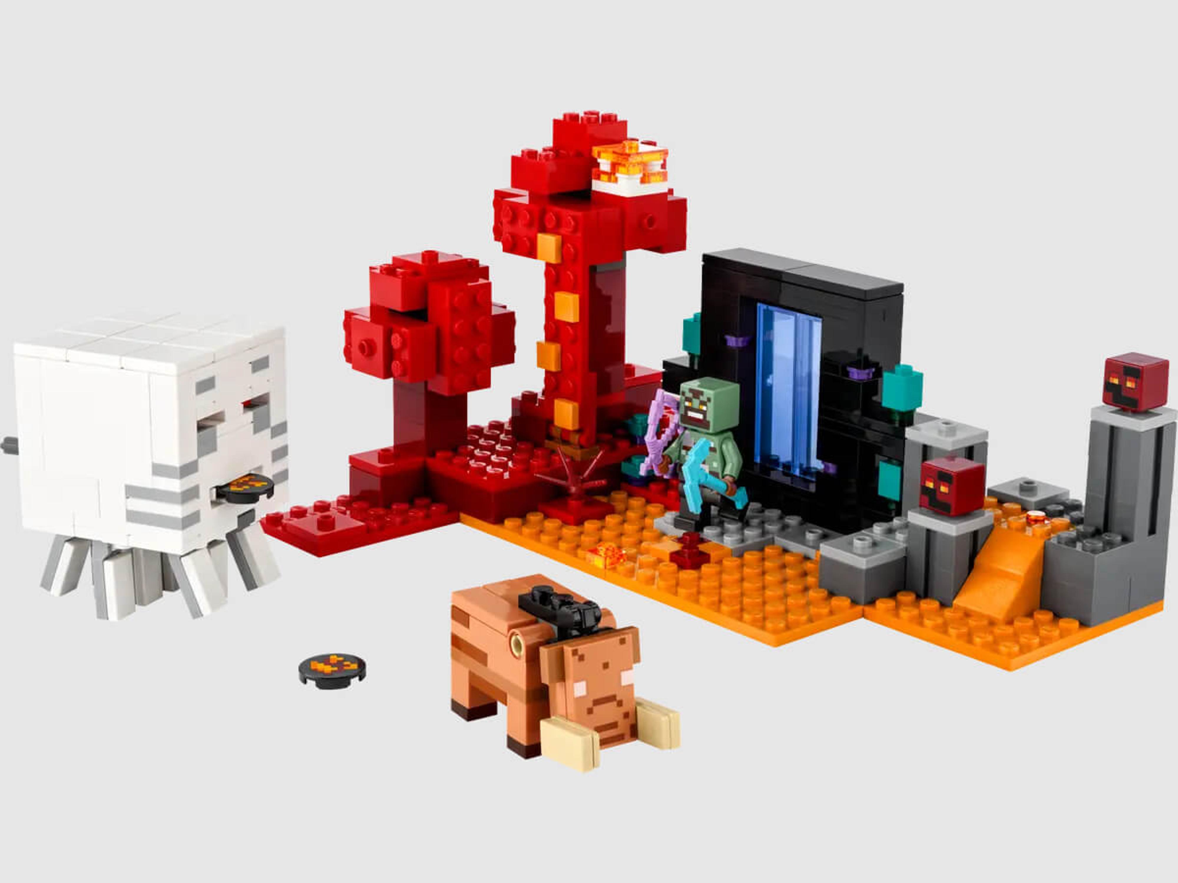 LEGO Minecraft - The Nether Portal Ambush