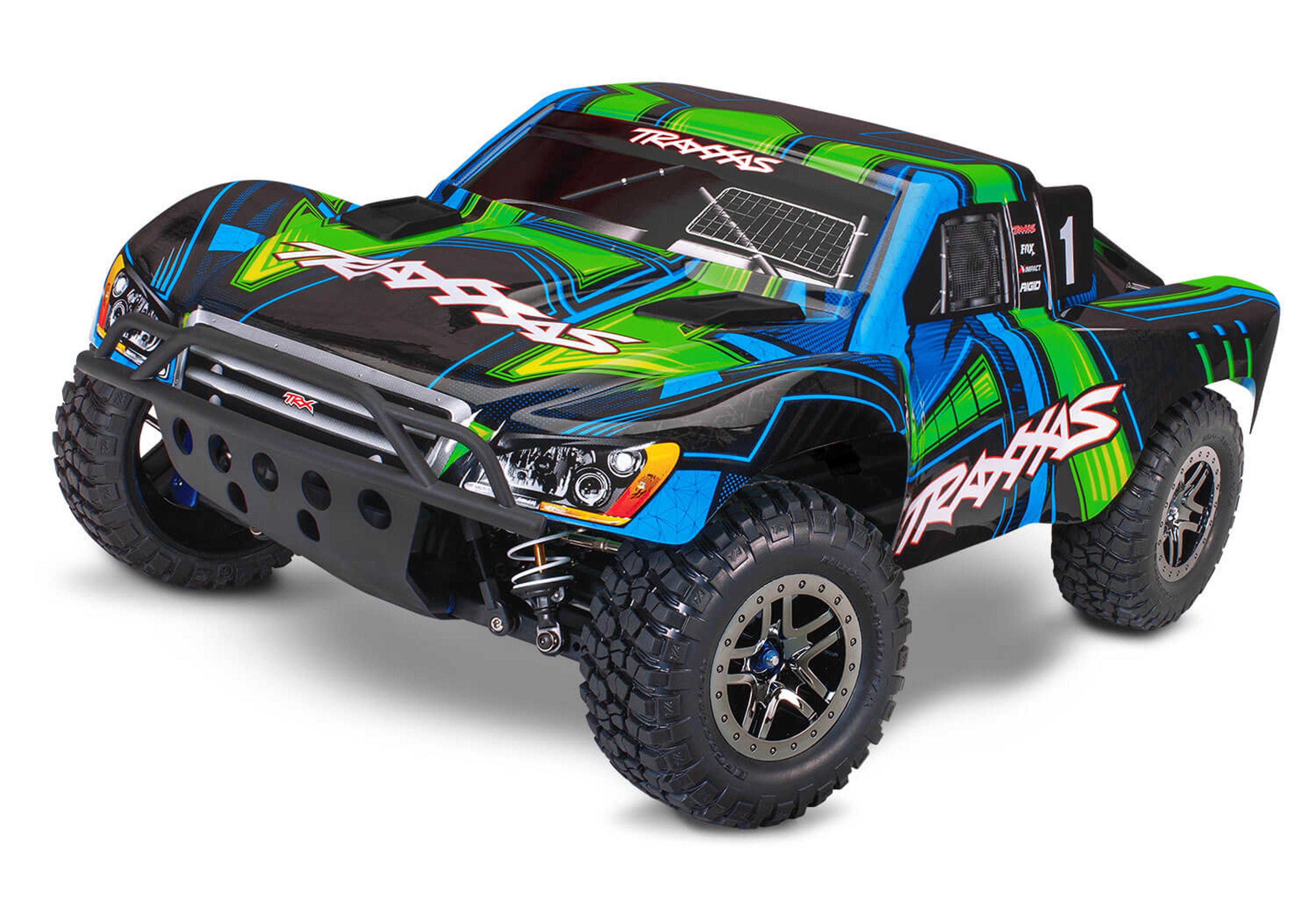 Slash 4x4 Ultimate 4WD Brushless Short Course Truck RTR R/C (Green)