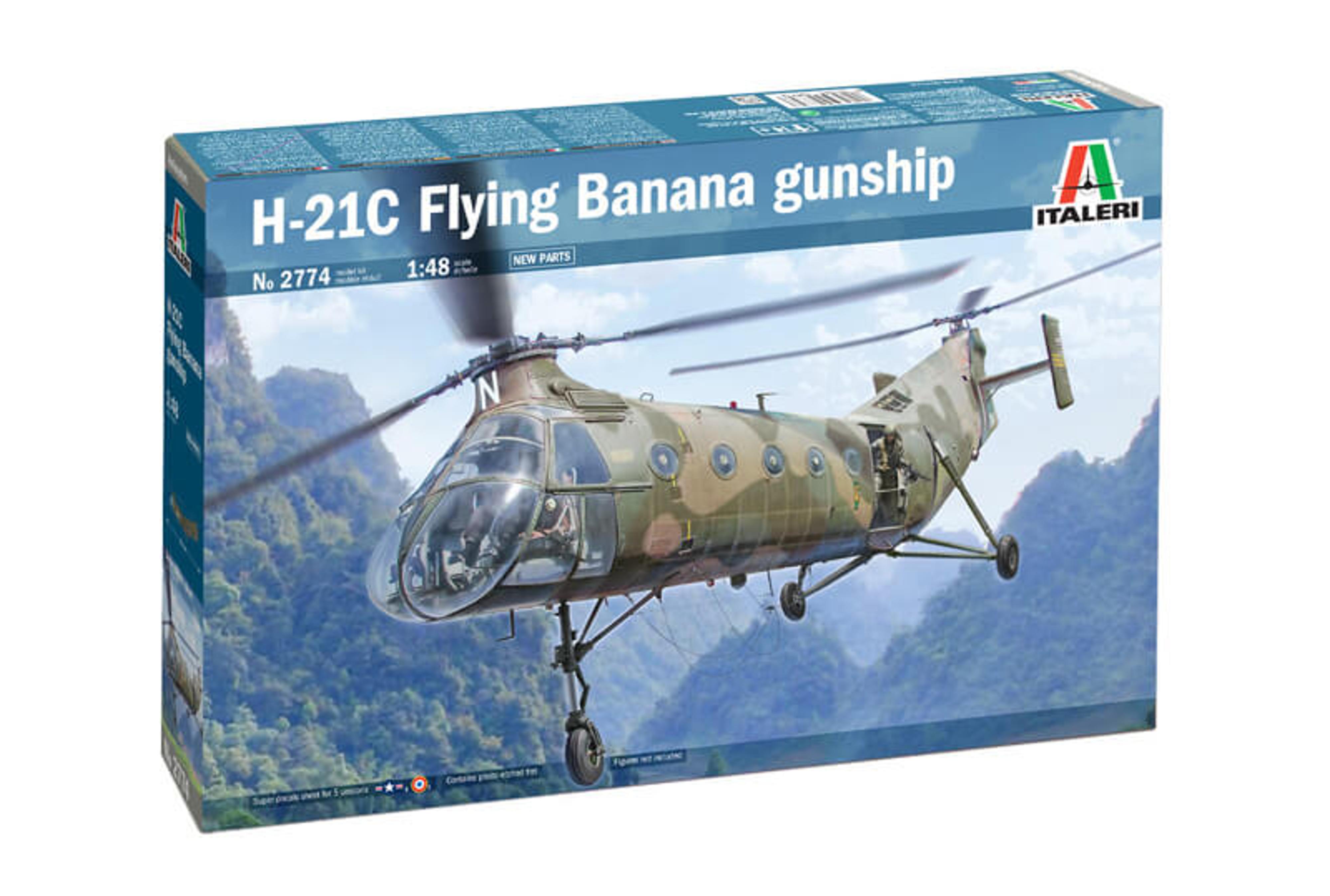 1/48 H-21C Flying Banana GunShip Model Kit