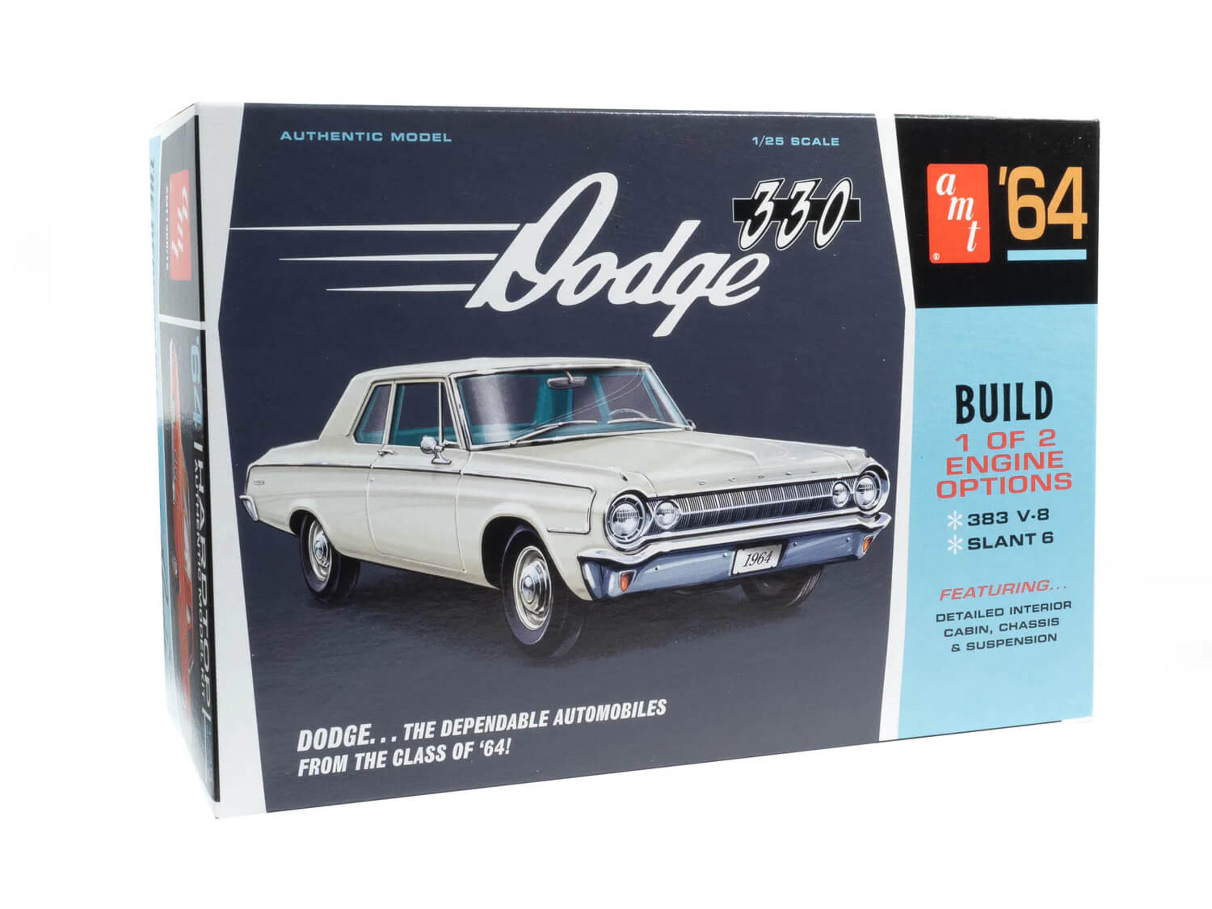 1/25 1964 Dodge 330 Model Kit