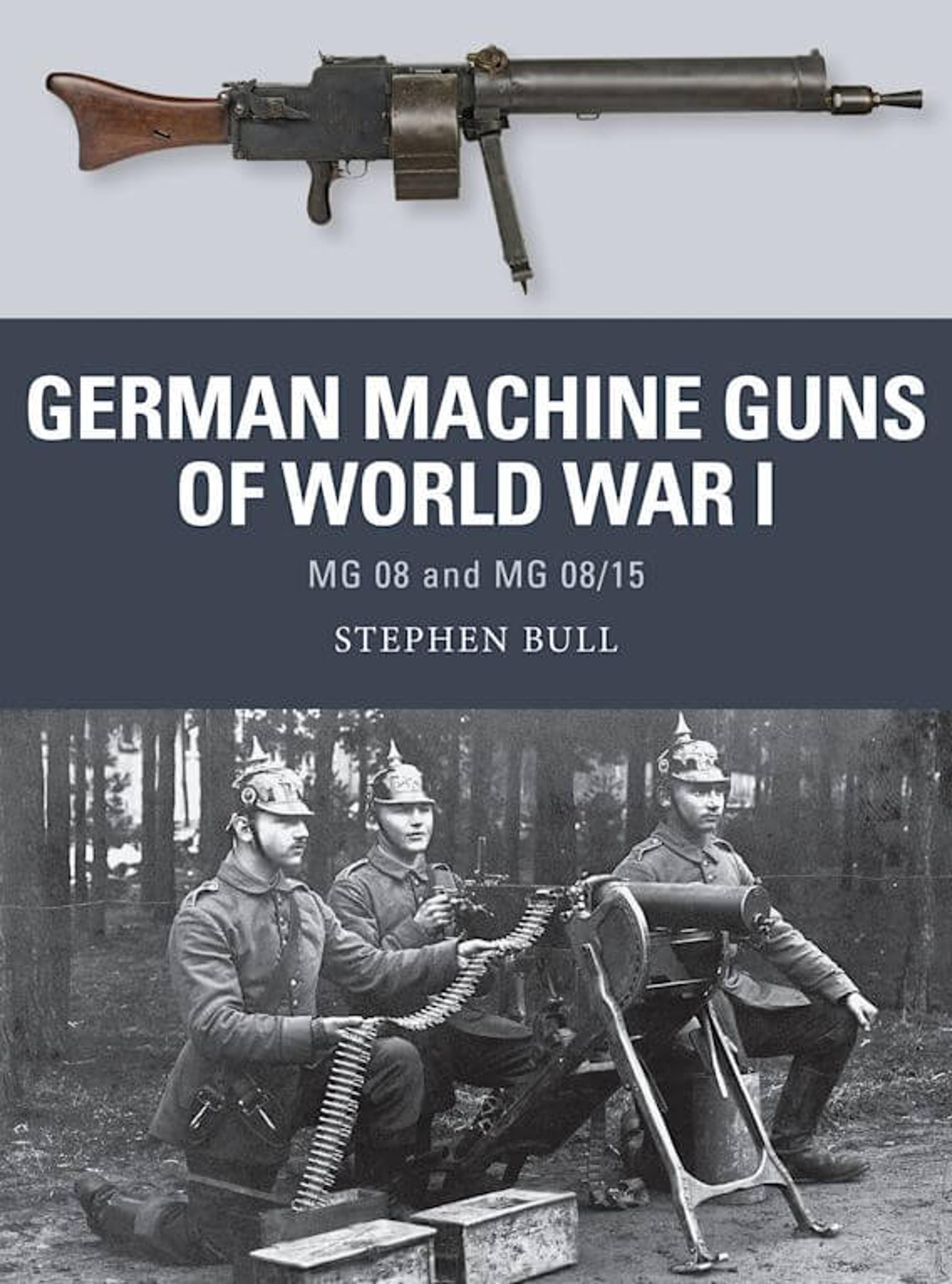 German Machine Guns of World War I: MG 08 and MG 08/15