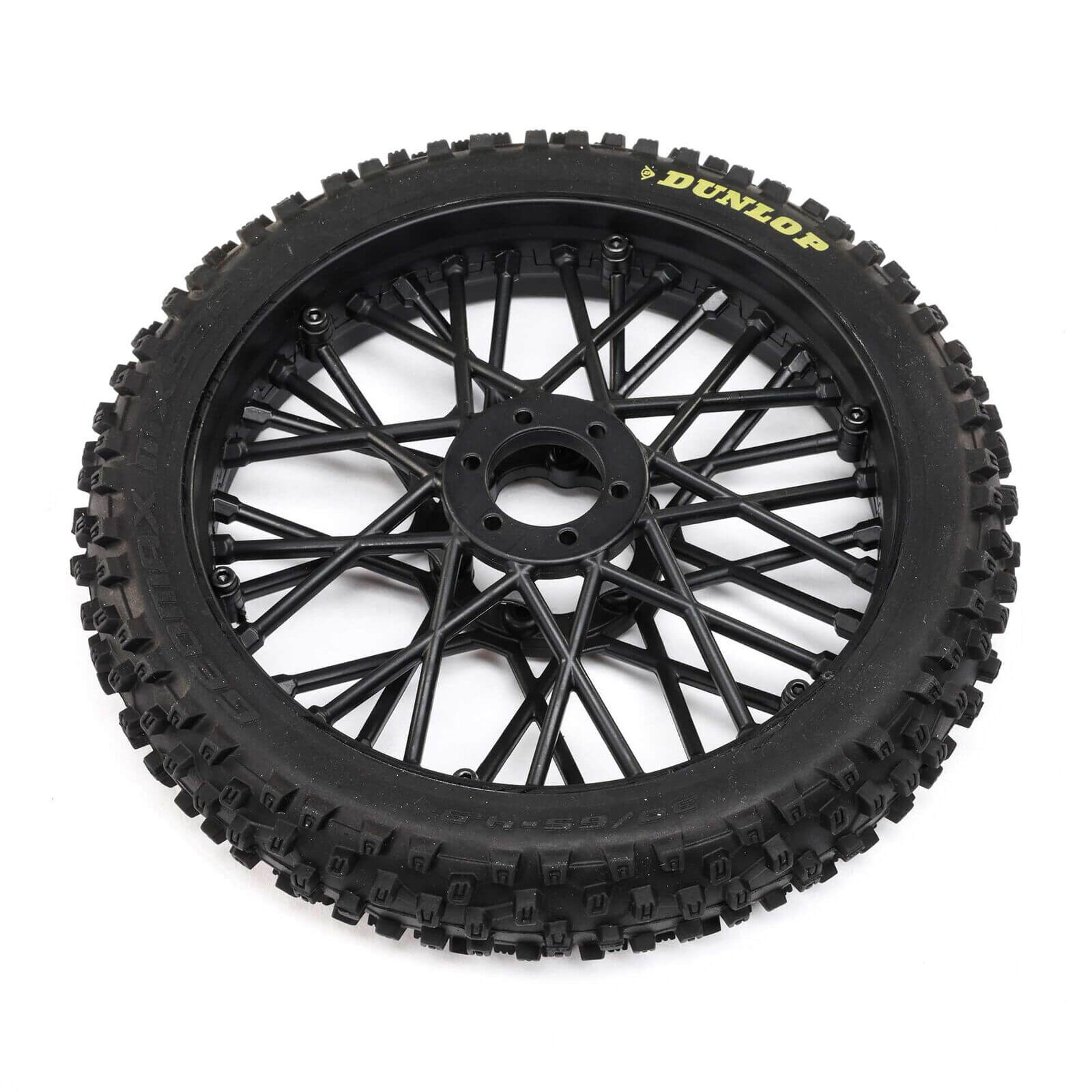 Dunlop MX53 Front Tire Mounted: Promoto-MX