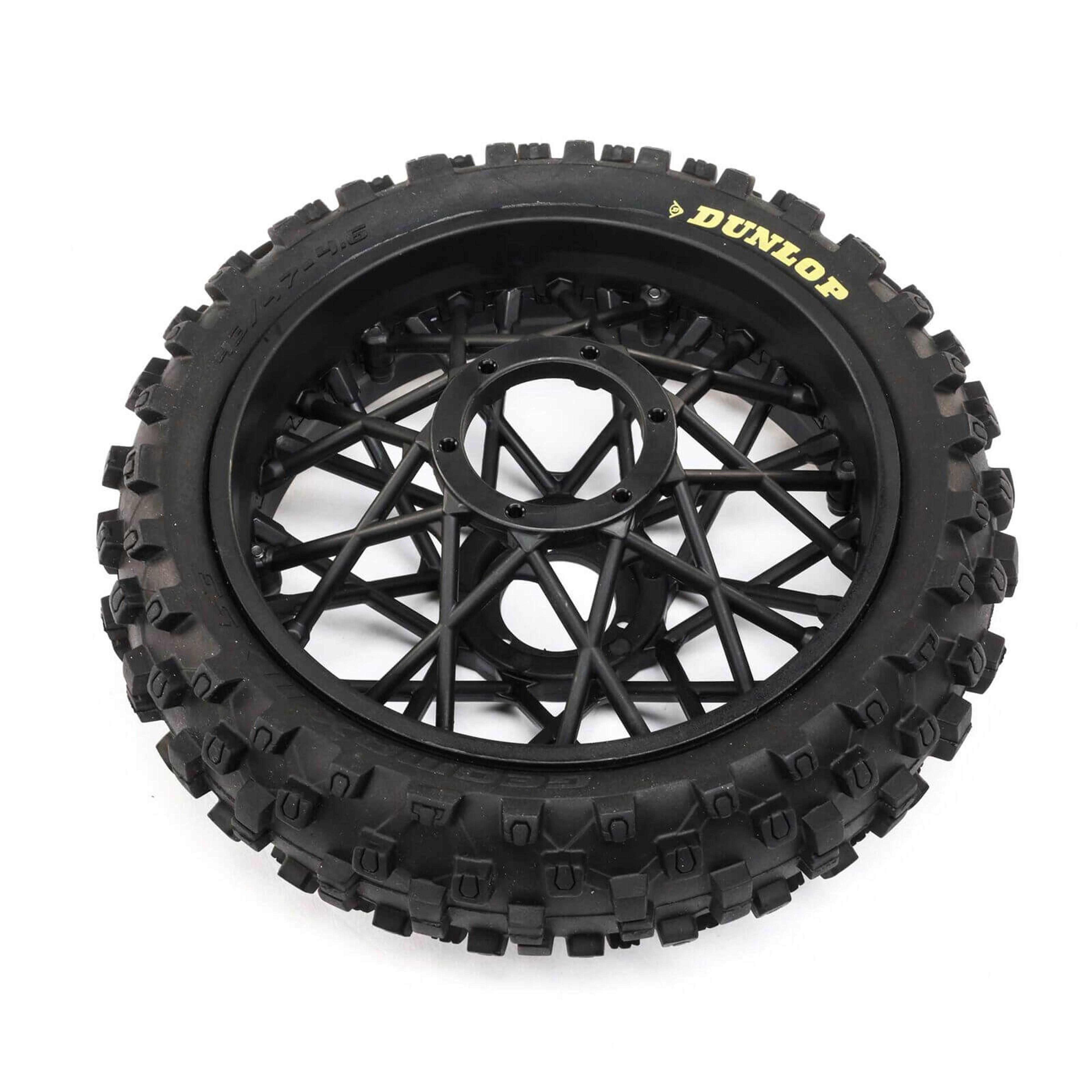 Dunlop MX53 Rear Tire Mounted: Promoto-MX