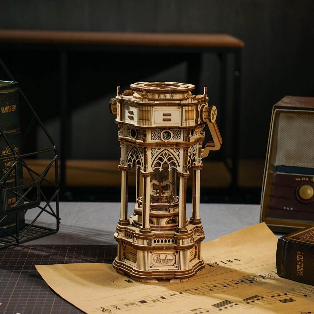 Victorian Lantern DIY Wooden Music Box