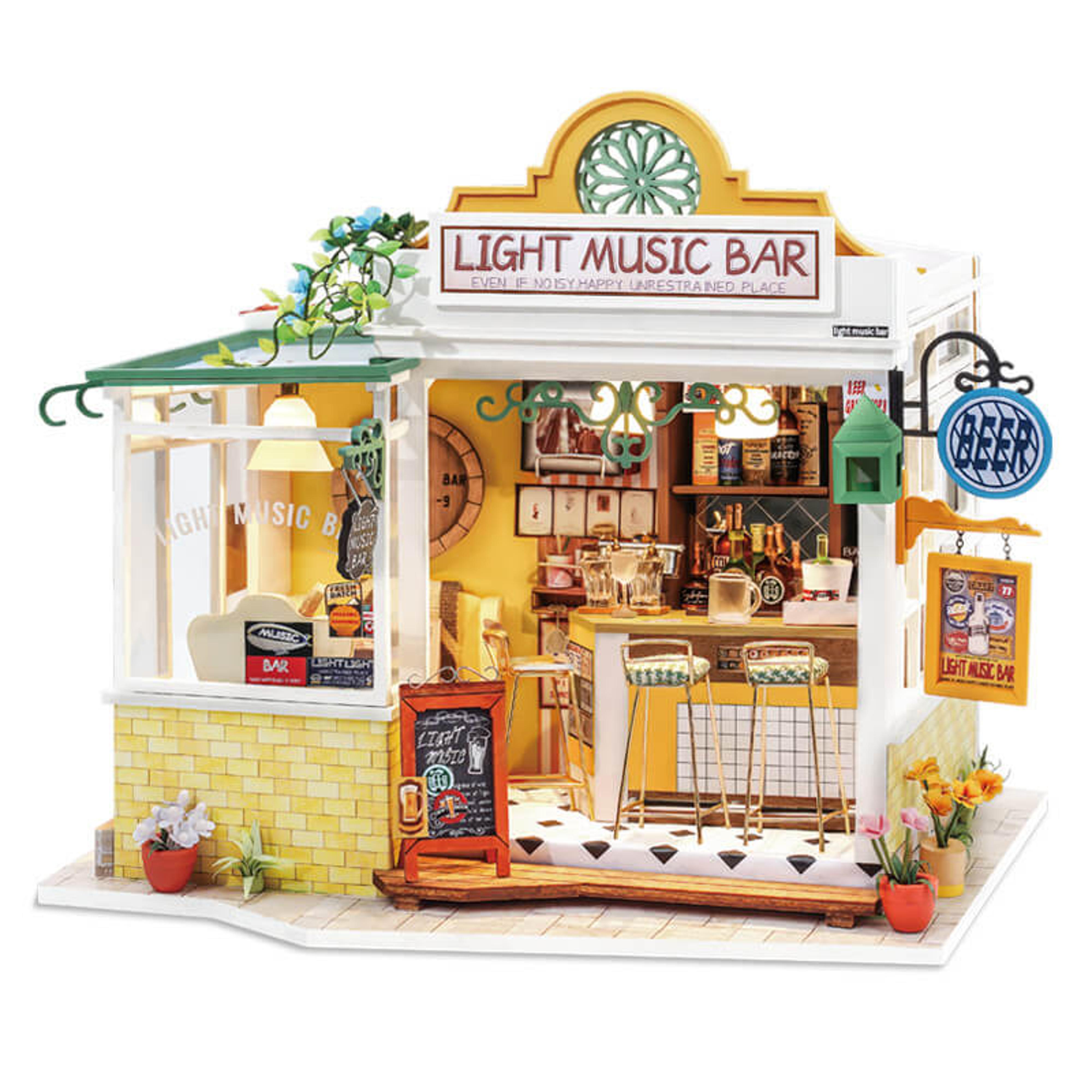 Leisure Time DIY House - Light Music Bar