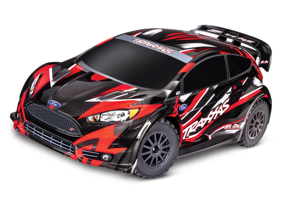 Ford Fiesta ST Brushless Rally Racer RTR R/C (Red)