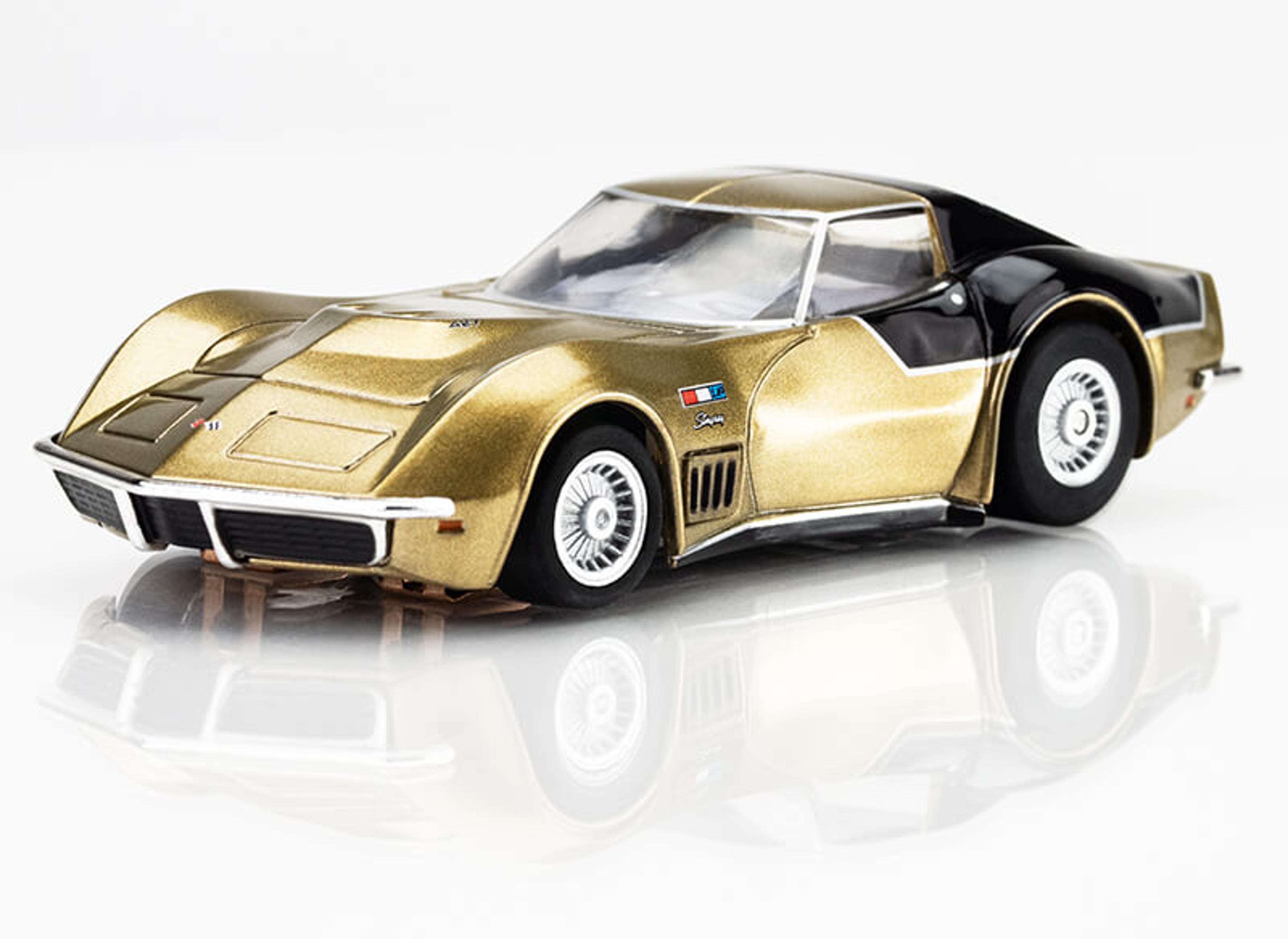 1969 Astrovette LMP 12 Gold/Black Limited Ed. Slot Car