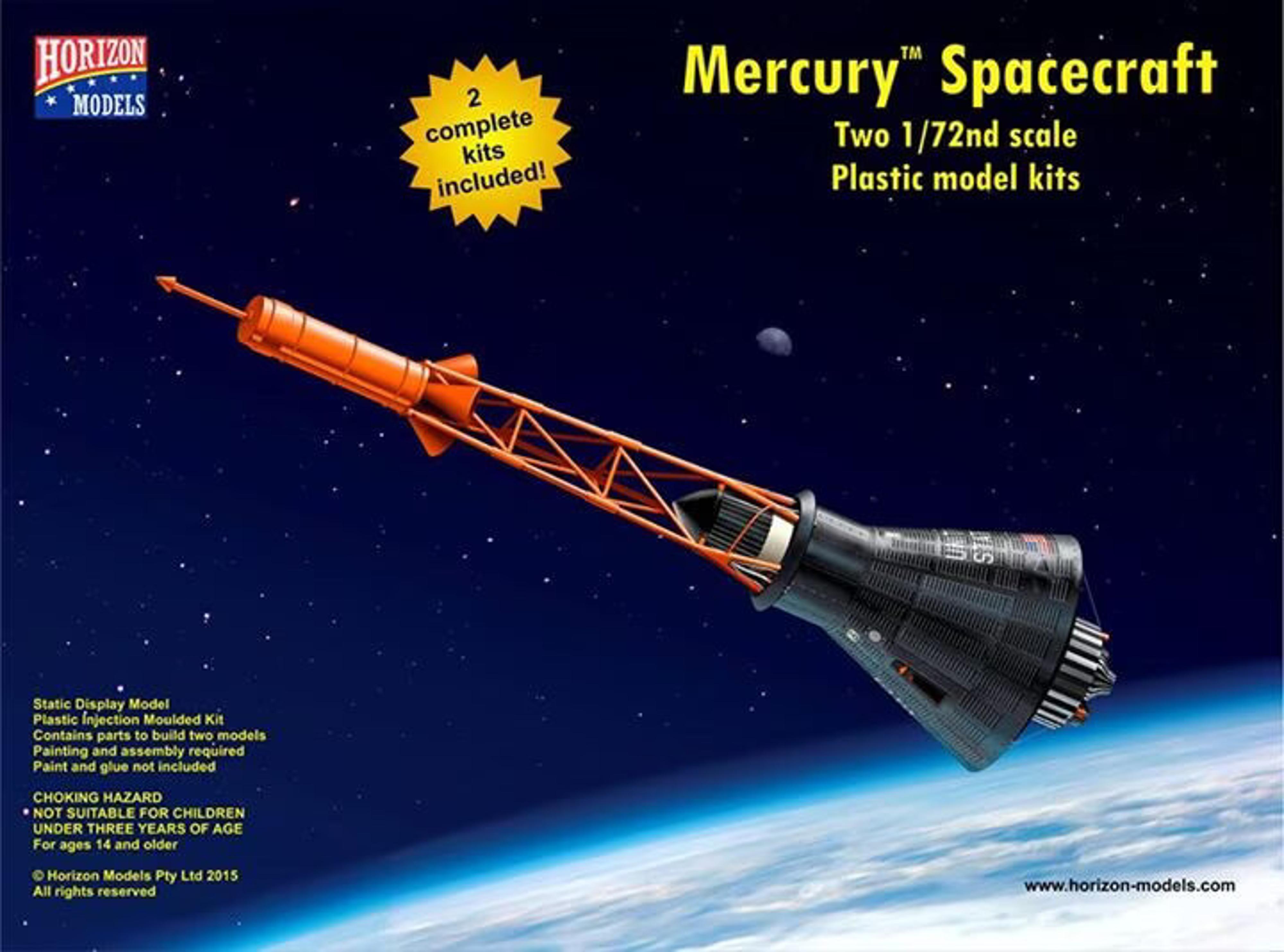 1/72 Mercury Spacecraft Model Kit