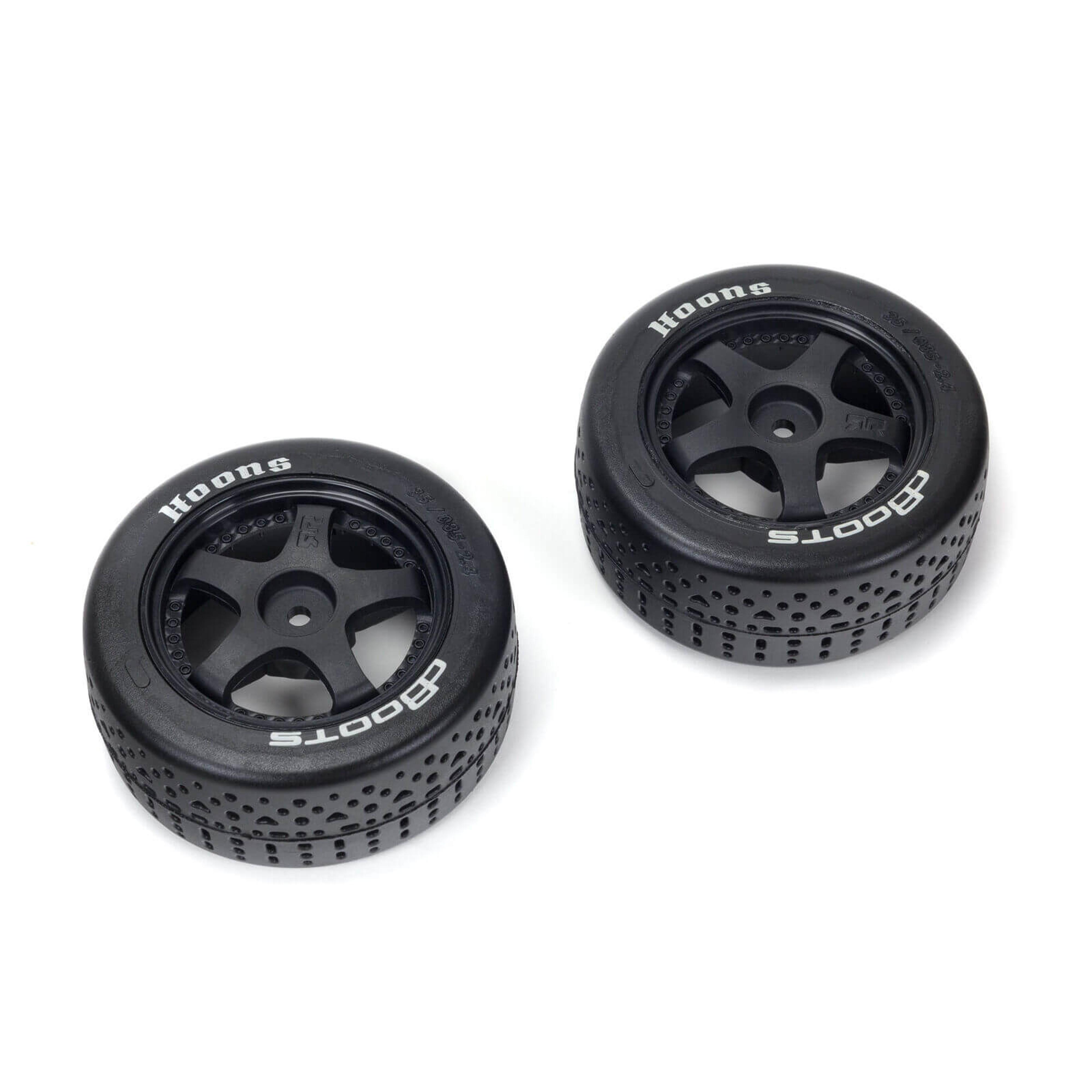 dBoots Hoons 35/085 2.4 Belted 5-Spoke Wheels (White Compound)