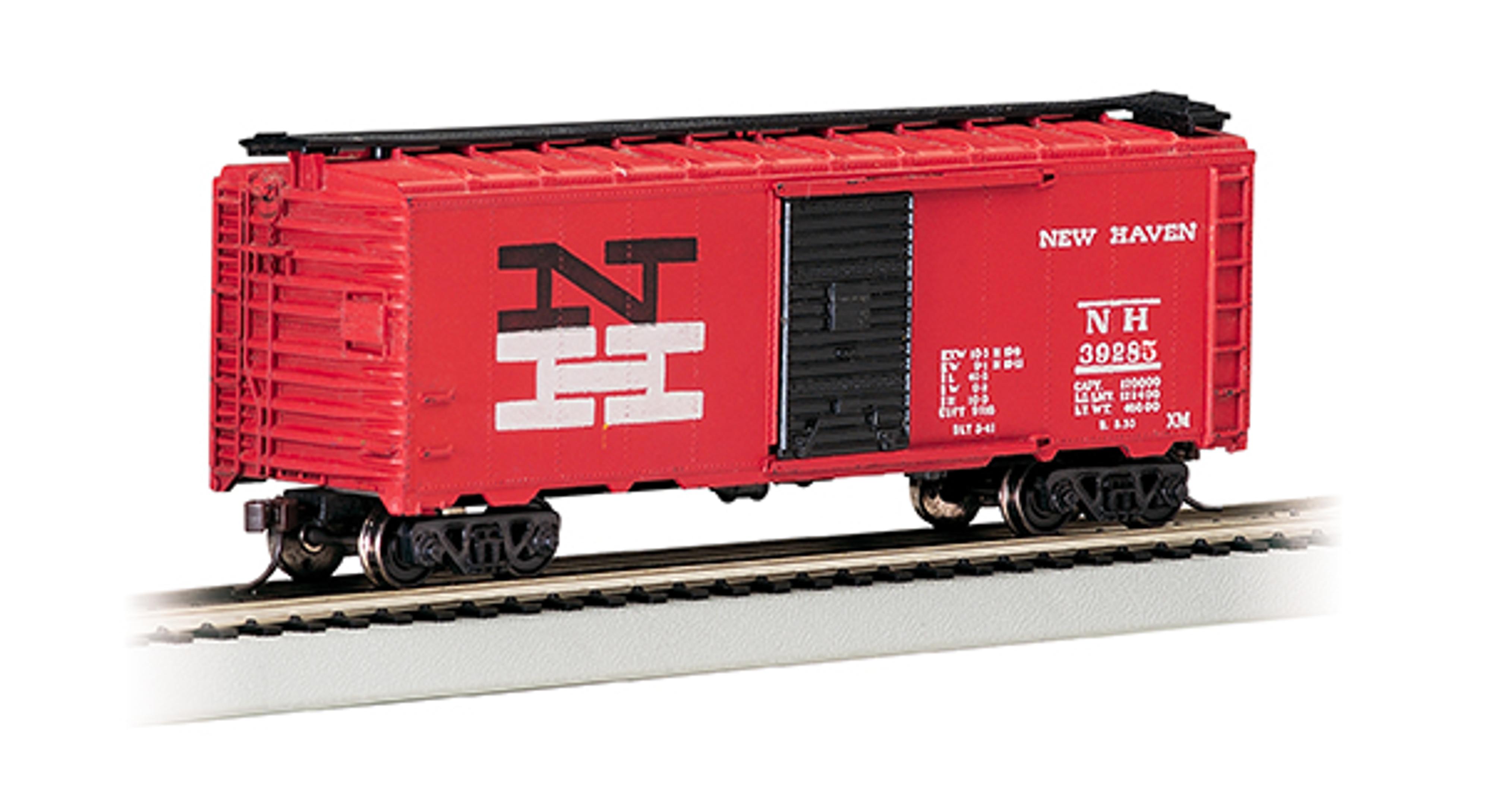 HO 40ft Box Car - New Haven #39285 (Red)