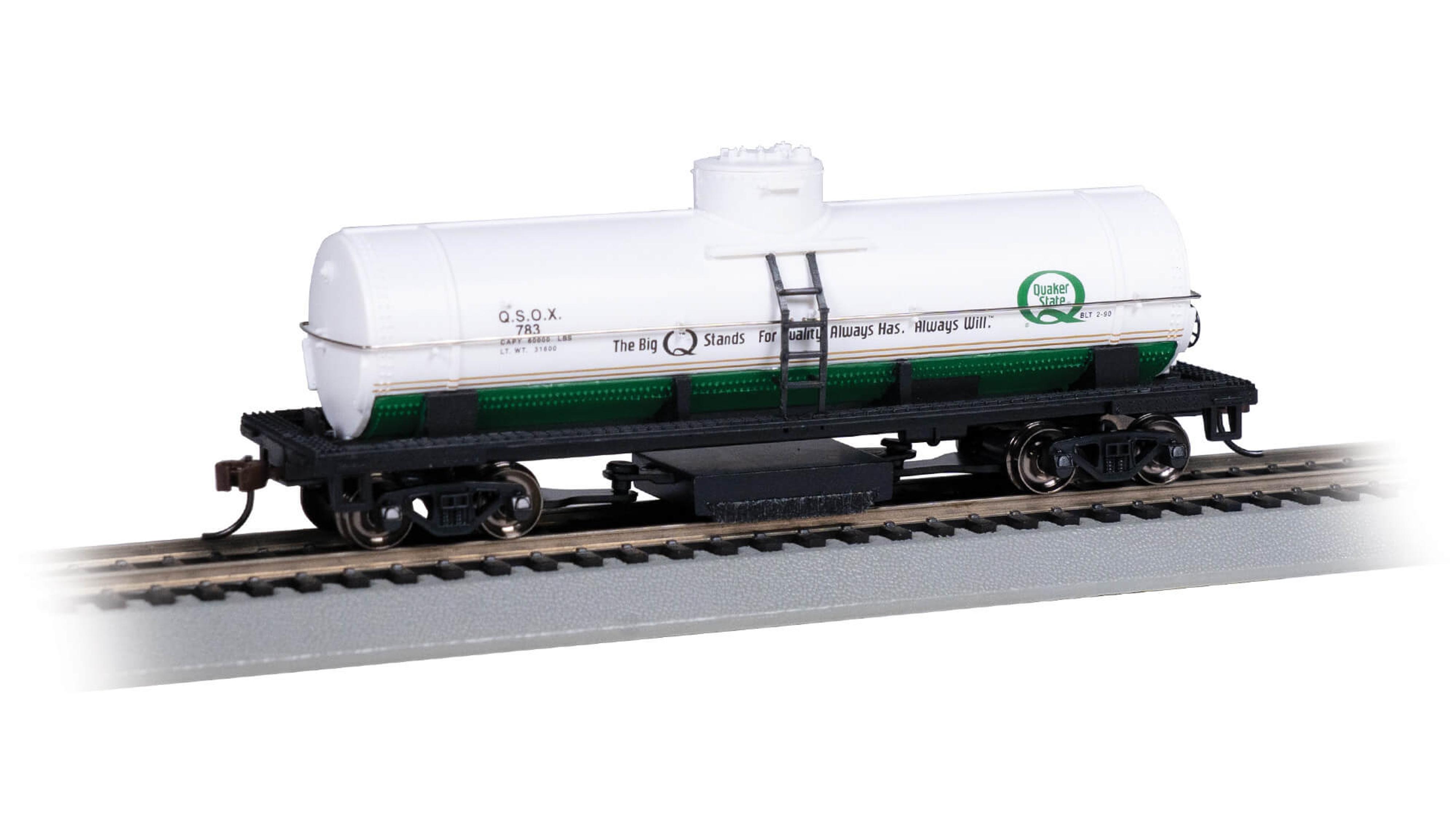HO 40ft Track-Cleaning Tank Car - Quaker State #783