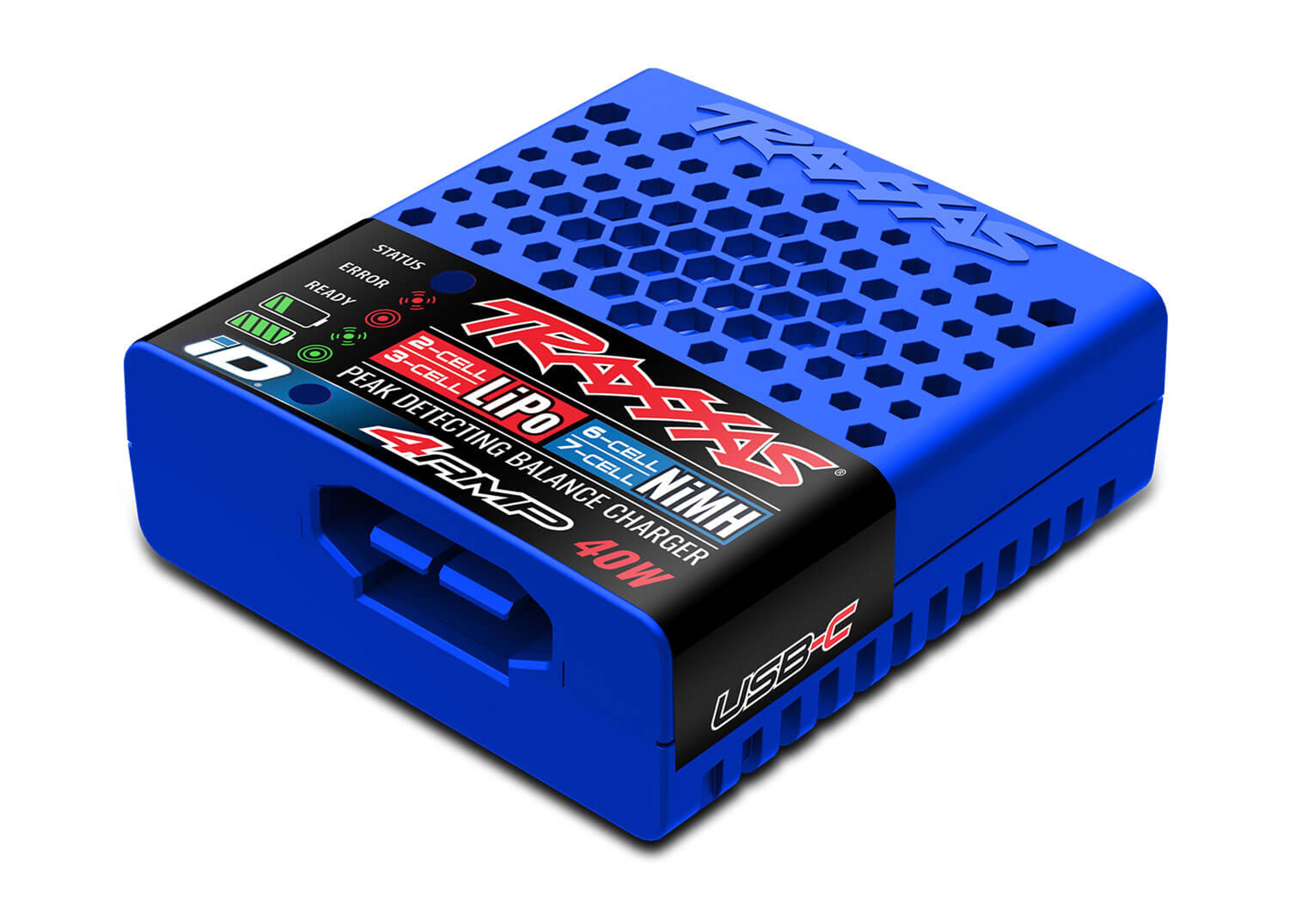 EZ-Peak Charger, USB-C 40W, NiMH/LiPo w/ iD Auto Battery Identification