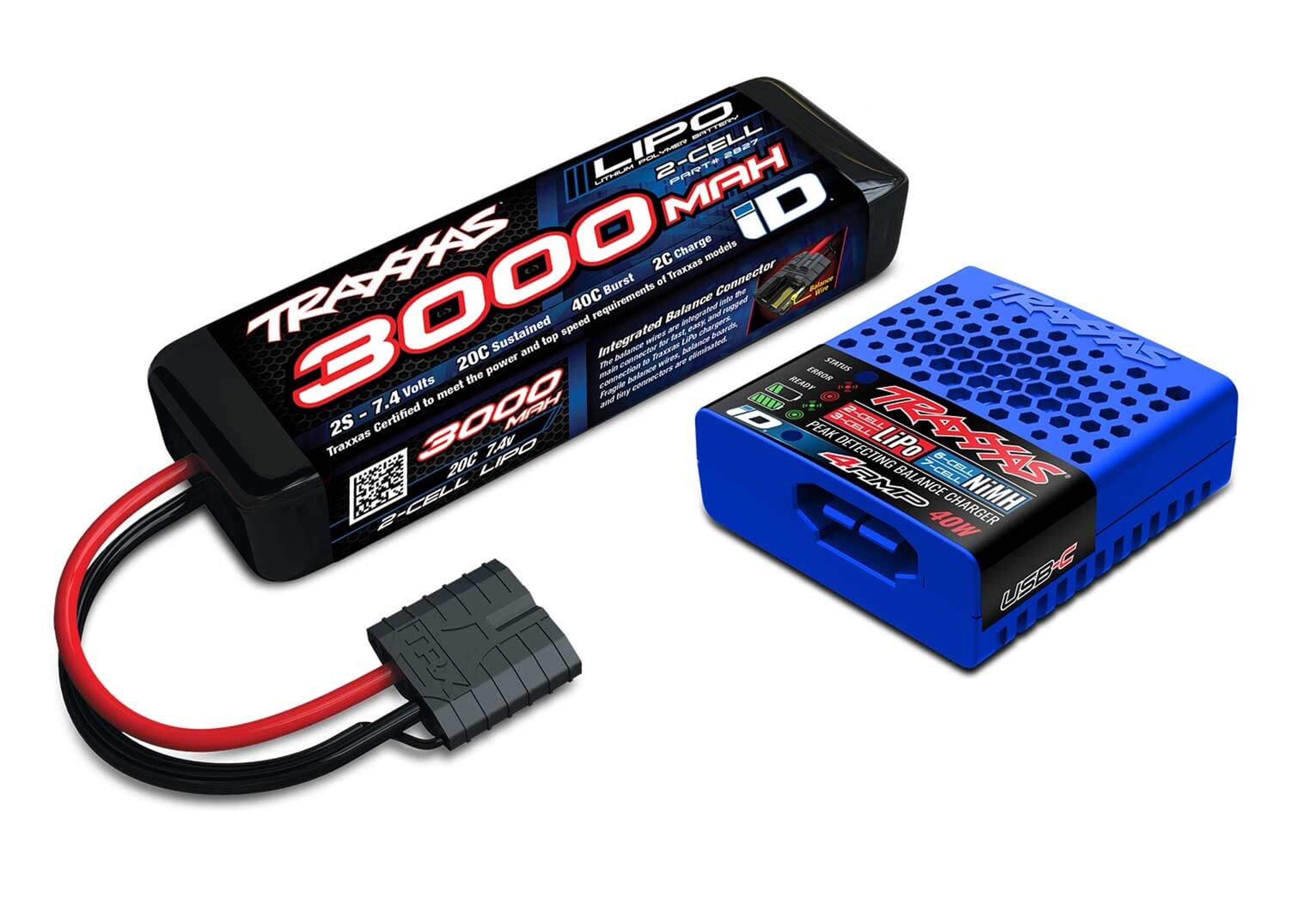 2S LiPo USB-C Completer Pack with Traxxas iD Technology