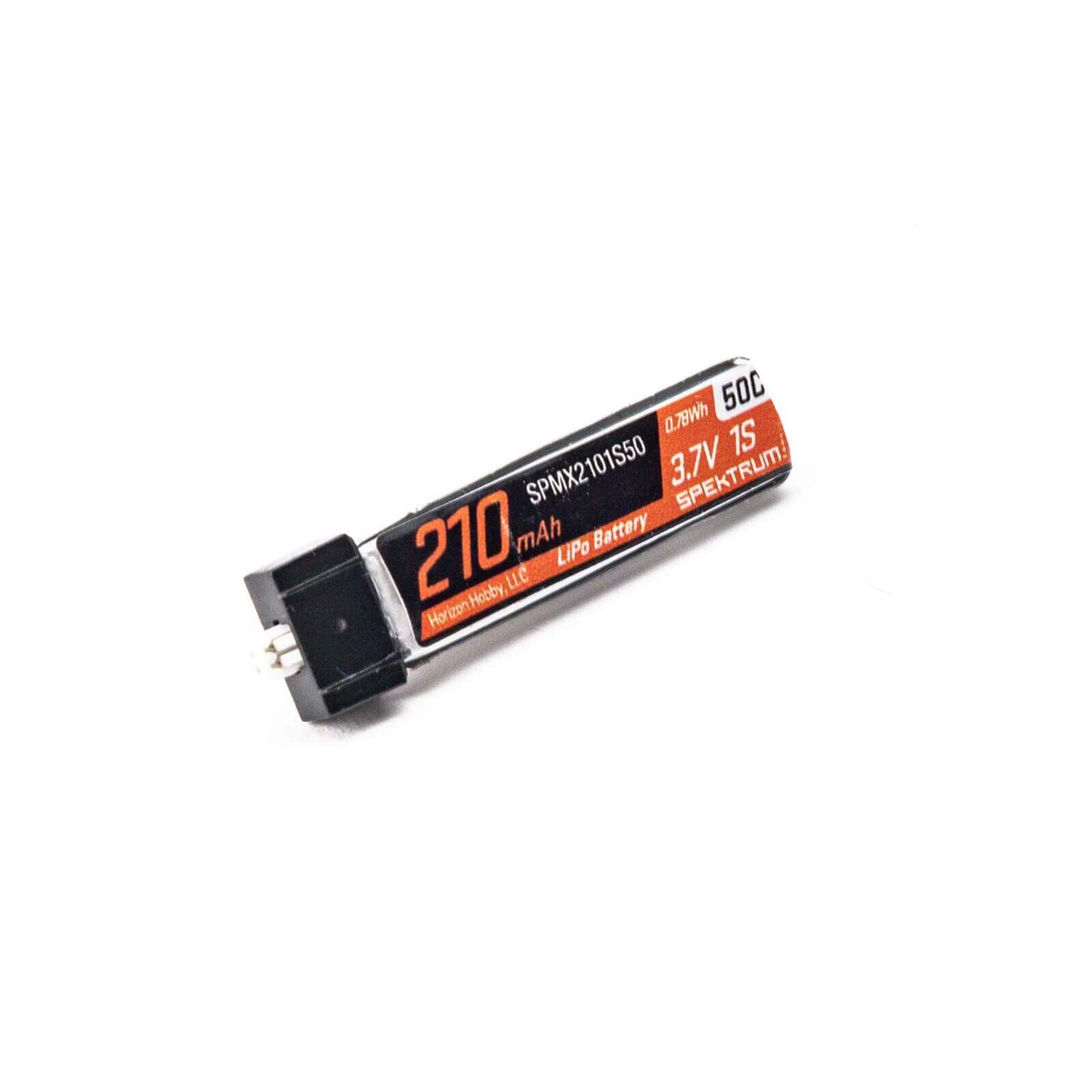 SMART 3.7V 210mAh 1S 50C LiPo Battery: JST PH 1.25 (Ultra Micro) Connector