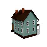 O-Scale Lionel Bishop House - Kit