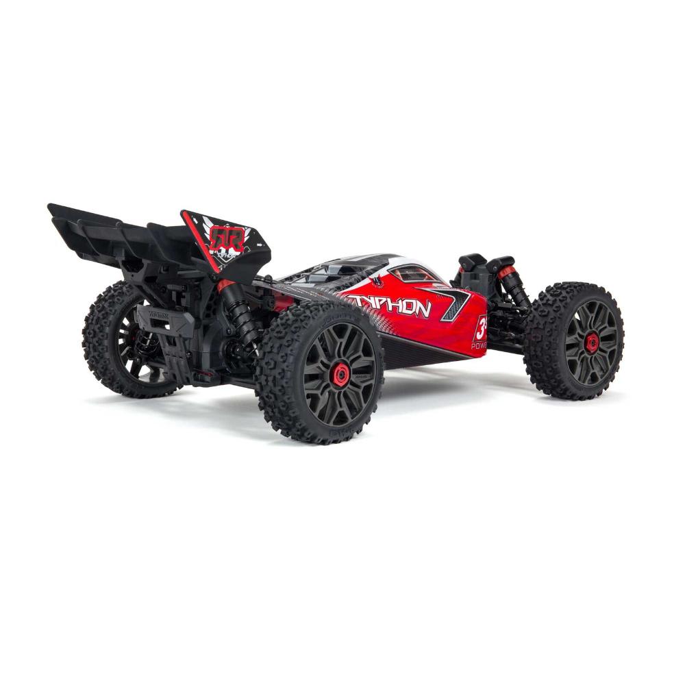 ARRMA Typhon 4WD V3 3S BLX Brushless Buggy RTR (Red)