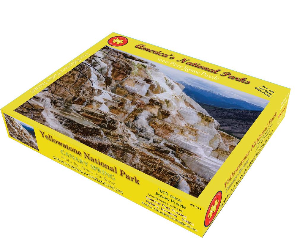 Yellowstone National Park Canary Spring Puzzle (1000 pc)