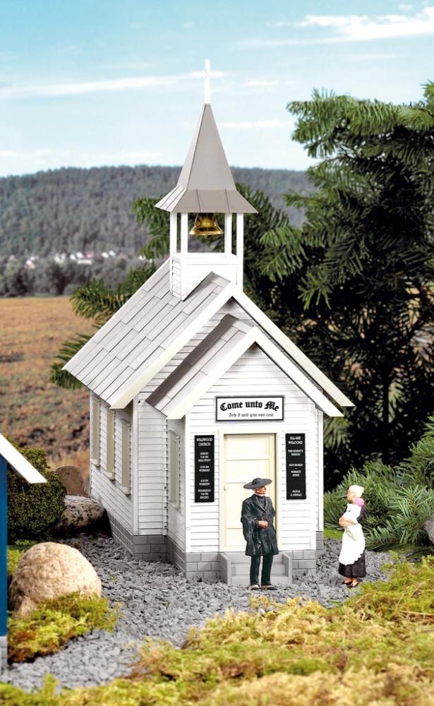 G-Scale Wildwood Church Built-Up Building Kit