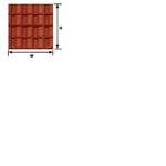 Plastruct Spanish Tile Roof G-Scale (2)