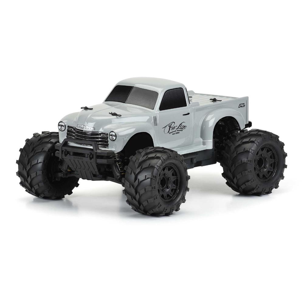 Pro-Line Early 50s Chevy Tough-Color Gray Body (Stampede, Granite)