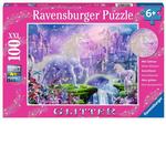 Puzzle - Unicorn Kingdom 100 pc Glitter Puzzle