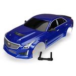 Traxxas Body - Blue Cadillac CTS-V Body for 4-Tec 2.0