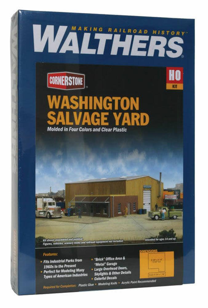 Walthers HO Washington Salvage Yard Model Kit