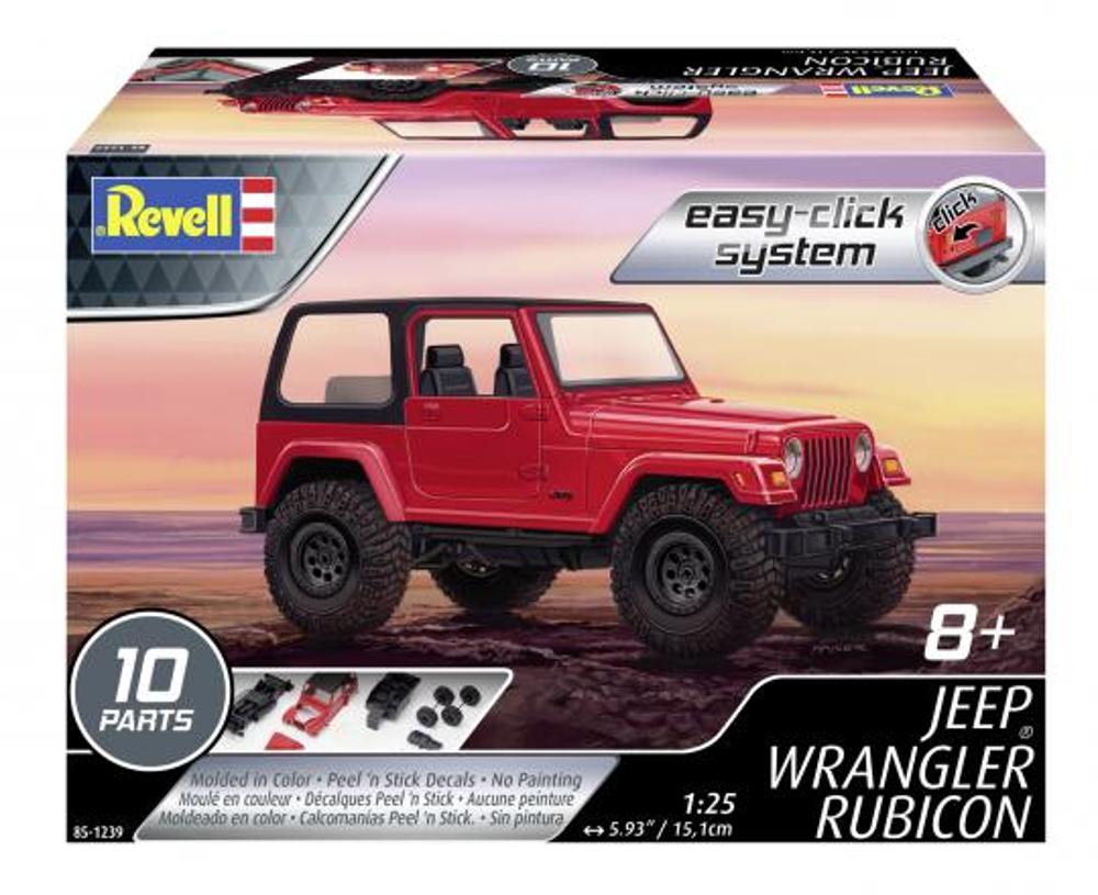 Revell 1/25 Jeep Wrangler Rubicon Model Kit