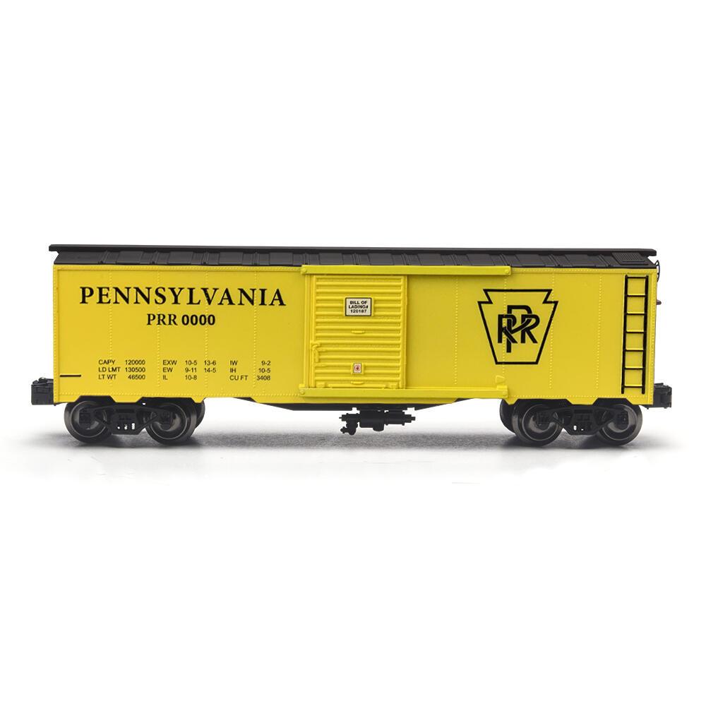 O-Scale Pennsylvania Boxcar (Yellow)