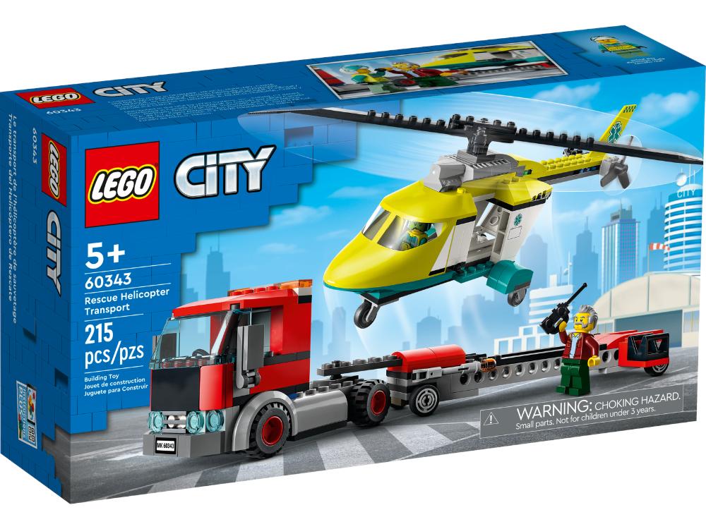 LEGO City - Rescue Helicopter Transport