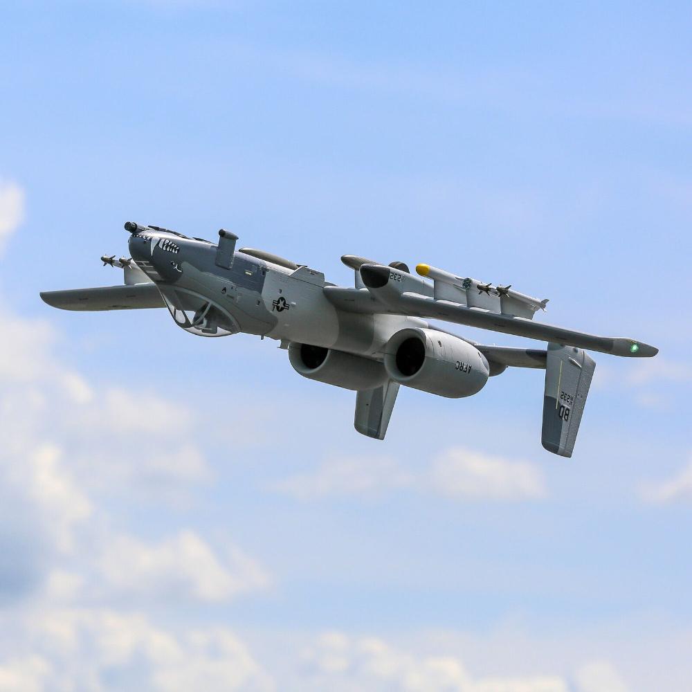 E-Flite A-10 Thunderbolt II Twin 64mm EDF BNF Basic w/ AS3X and SAFE Select